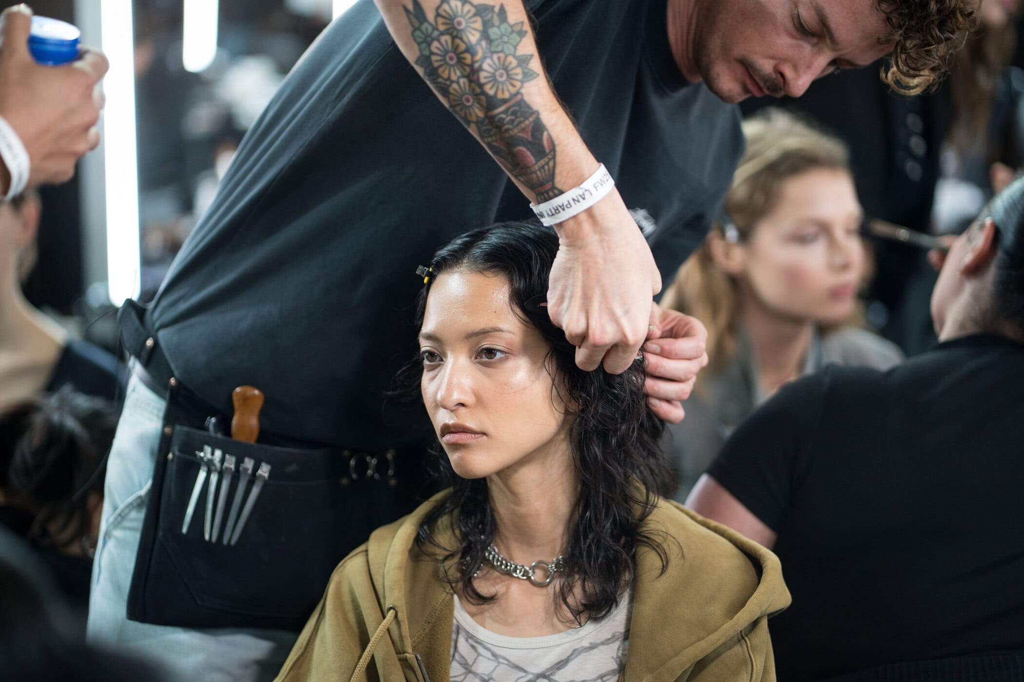 Coperni Fall 2025 Fashion Show Backstage