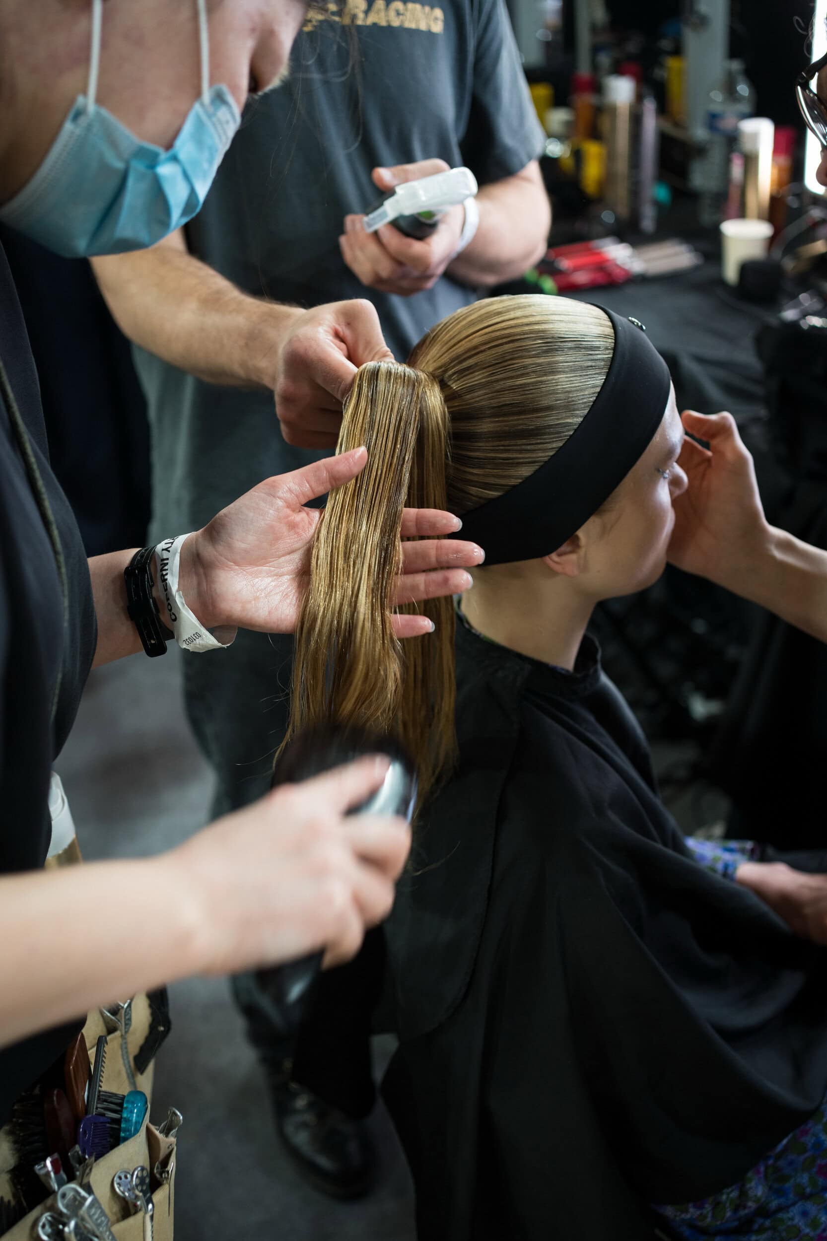 Coperni Fall 2025 Fashion Show Backstage