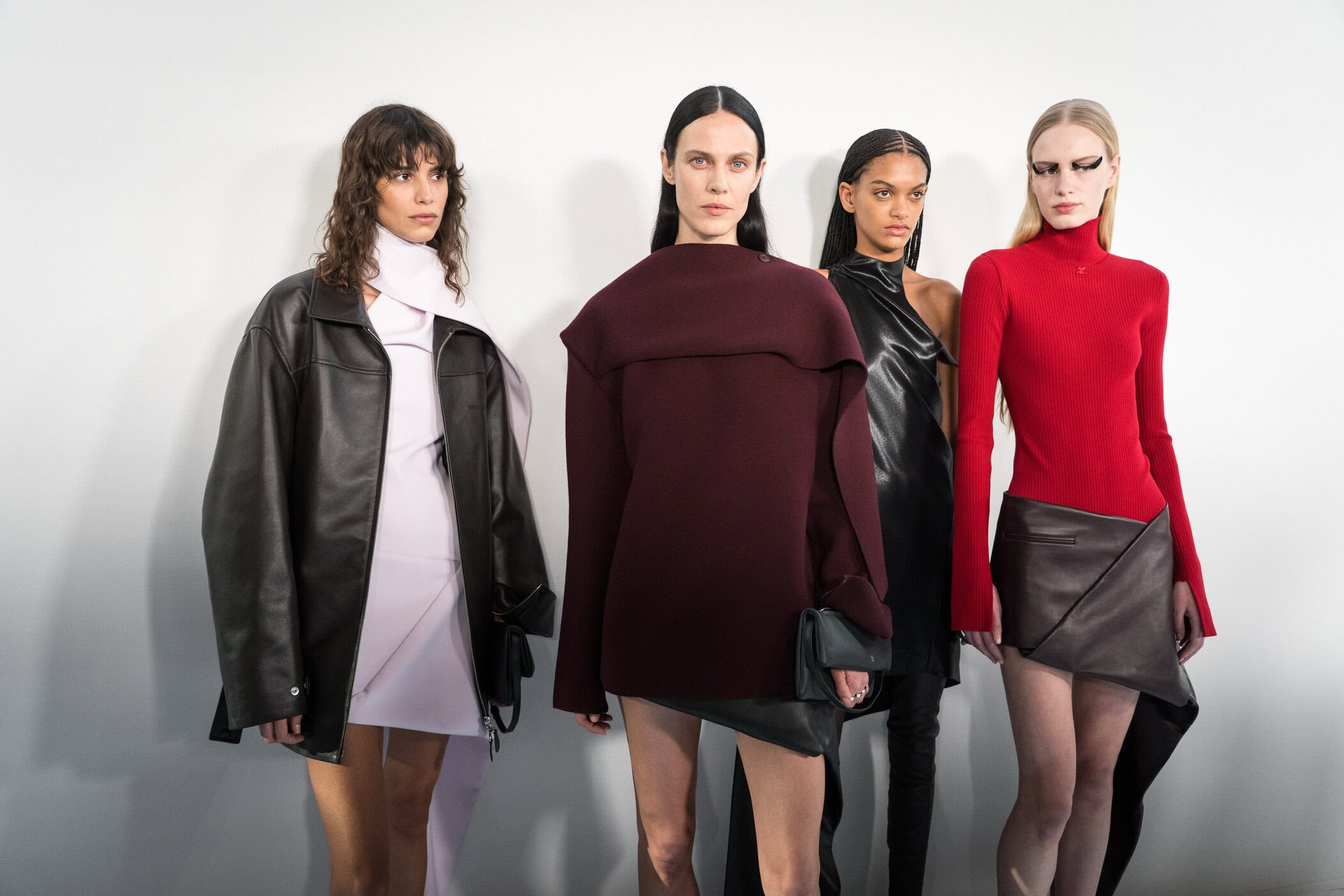 Courreges Fall 2025 Fashion Show Backstage