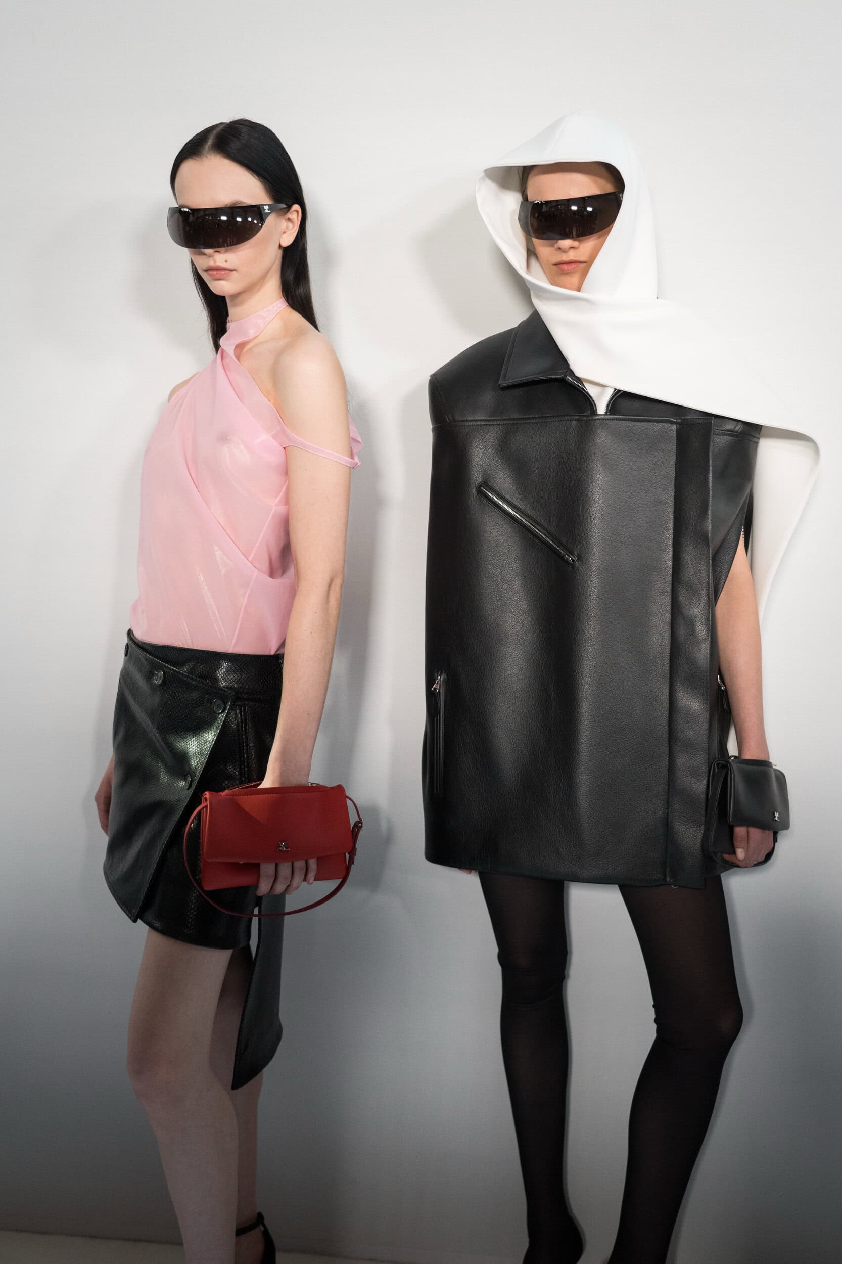 Courreges Fall 2025 Fashion Show Backstage