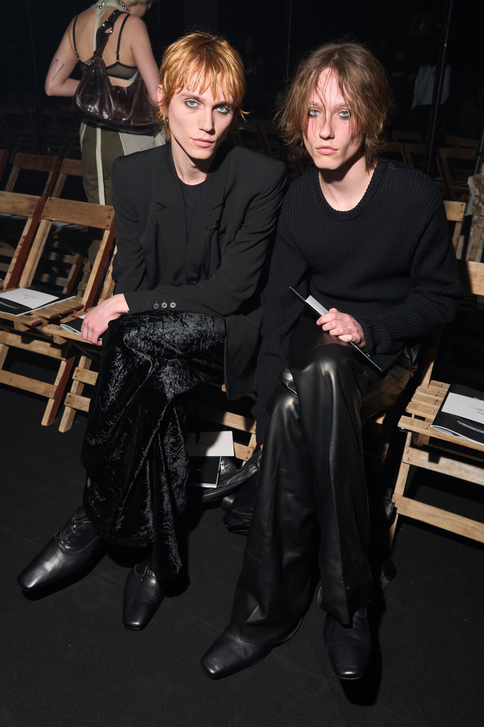 Ann Demeulemeester Fall 2025 Fashion Show Front Row
