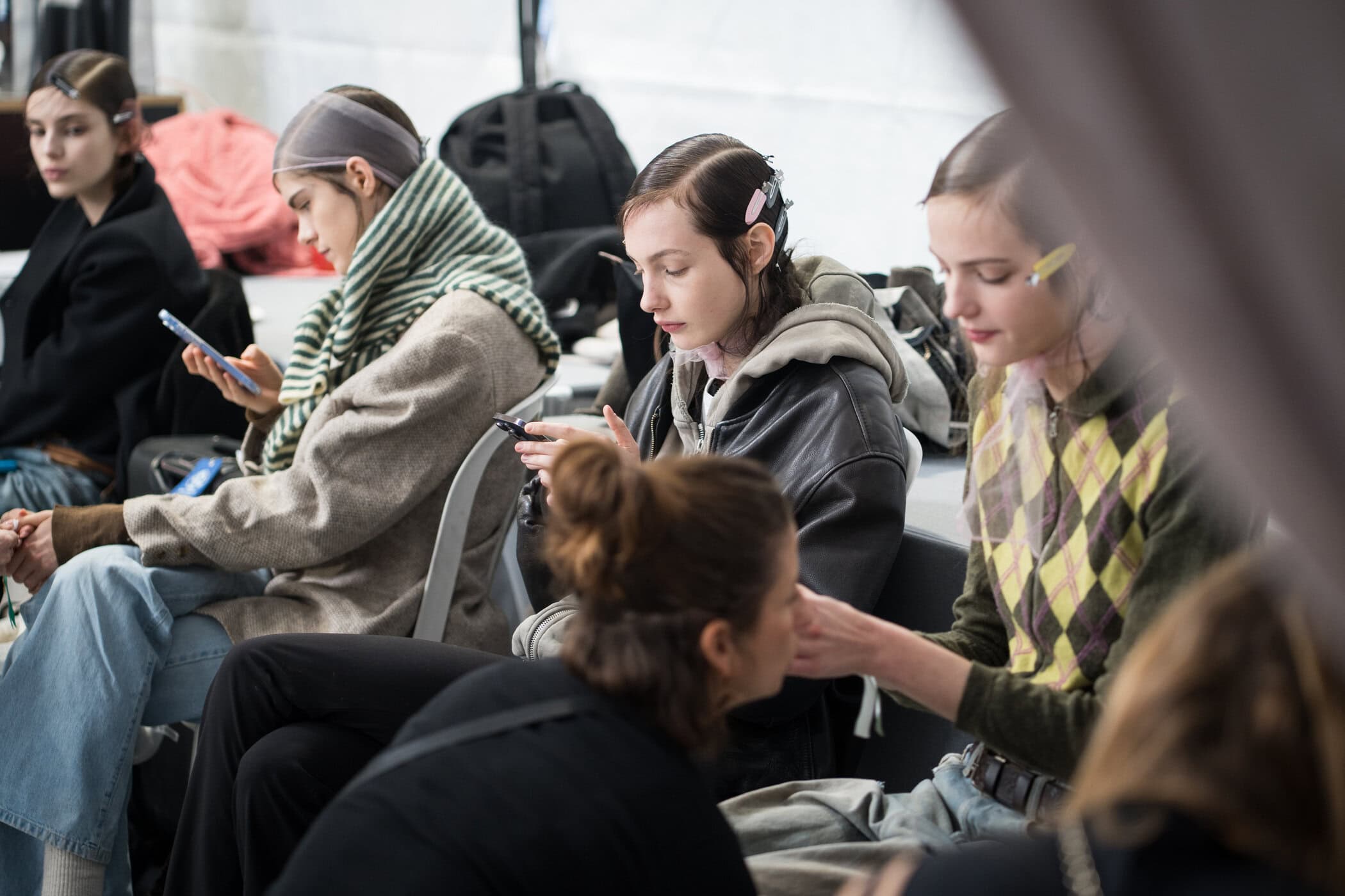 Christian Dior Fall 2025 Fashion Show Backstage