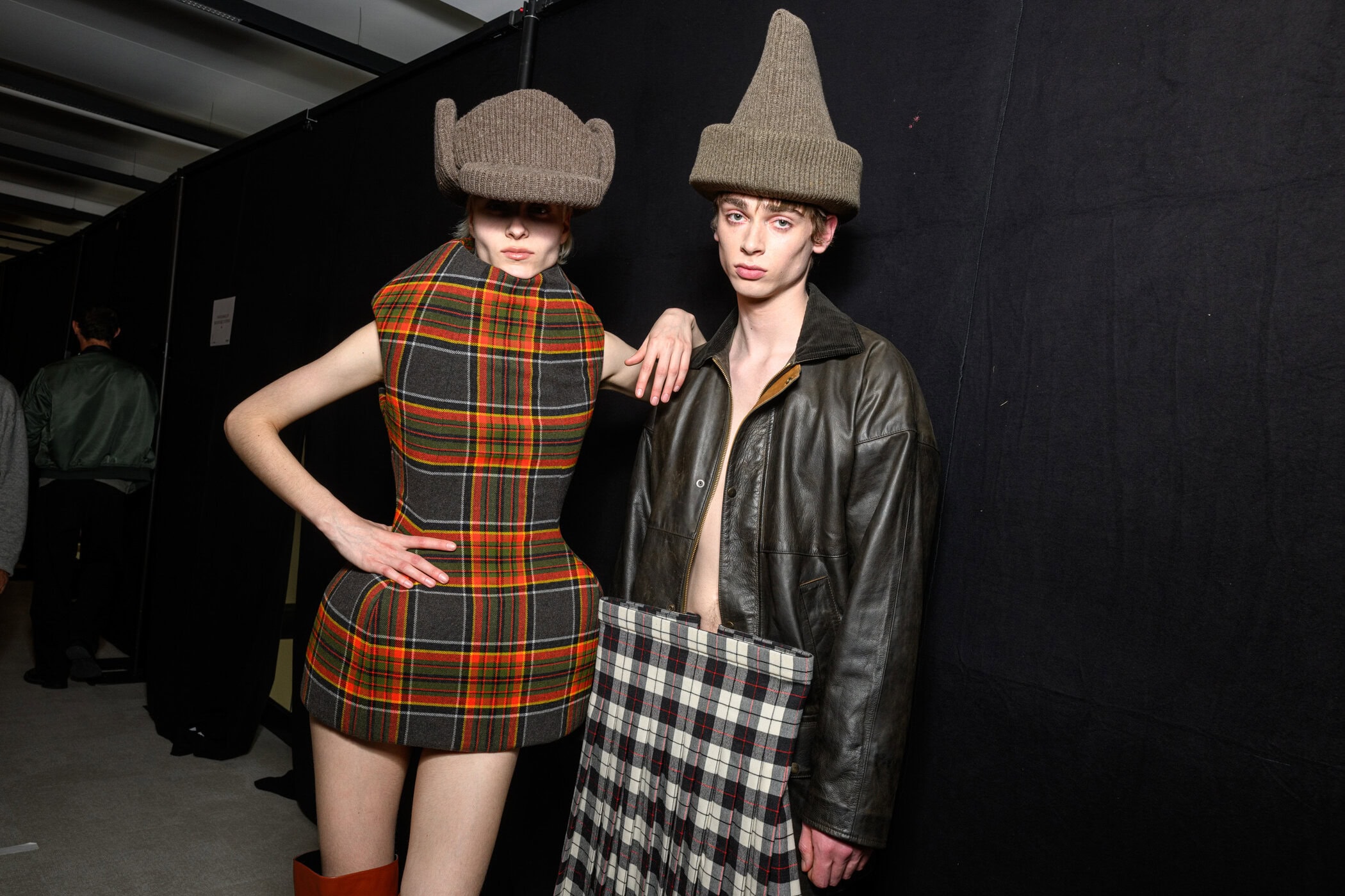 Duran Lantink Fall 2025 Fashion Show Backstage