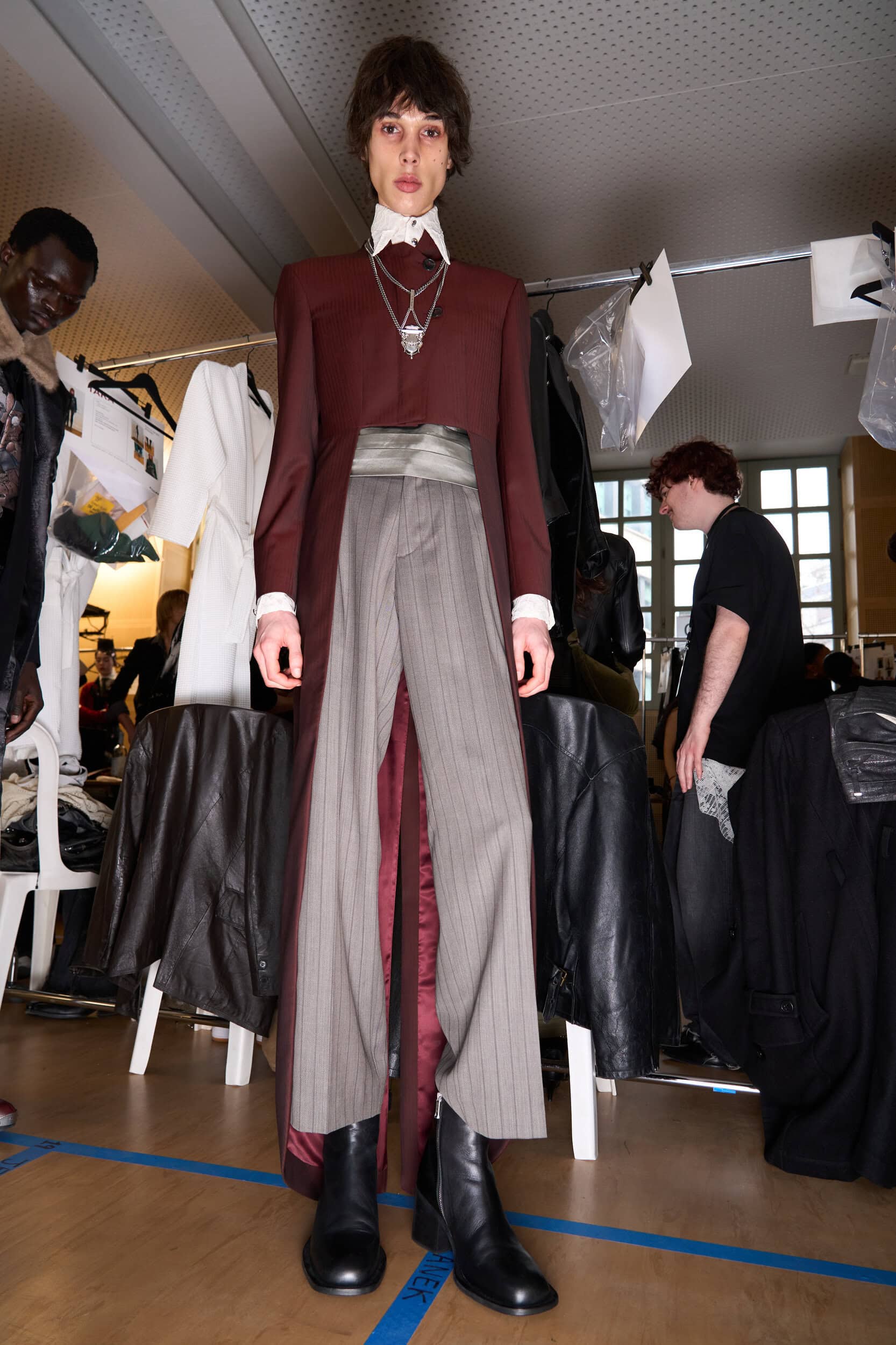 Enfants Riches Deprimes Fall 2025 Fashion Show Backstage