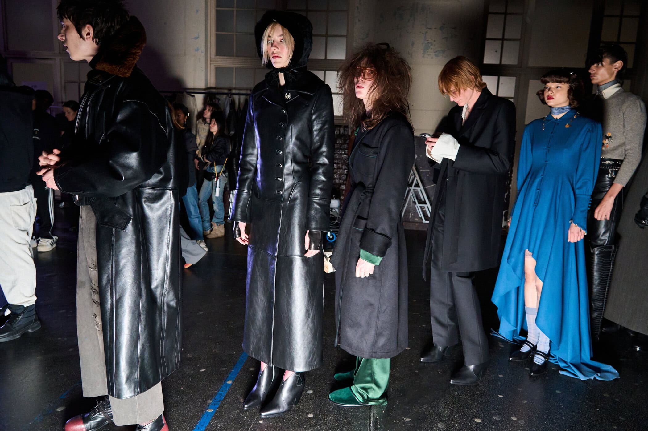 Enfants Riches Deprimes Fall 2025 Fashion Show Backstage