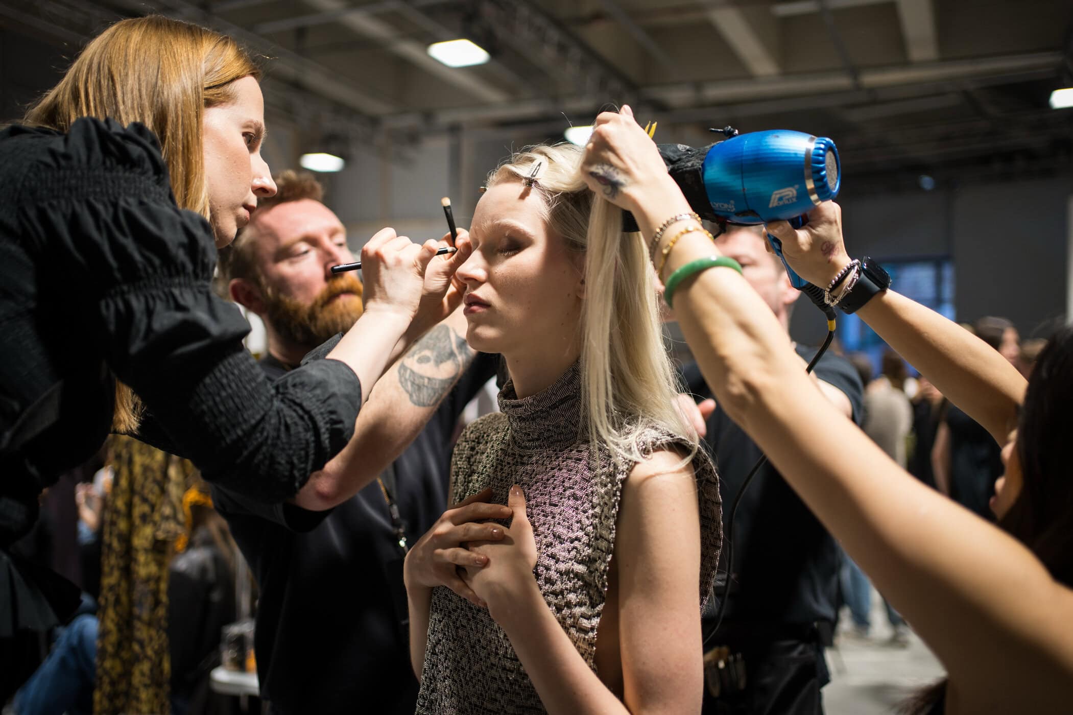 Christopher Esber Fall 2025 Fashion Show Backstage