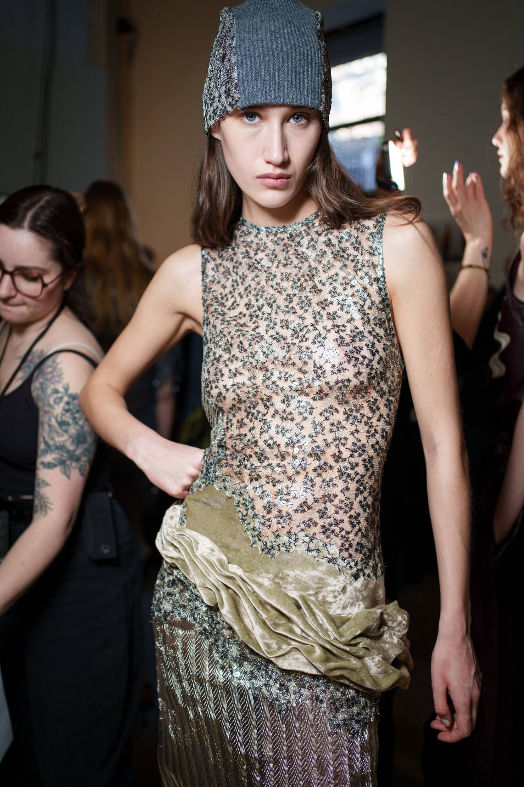 Christopher Esber Fall 2025 Fashion Show Backstage