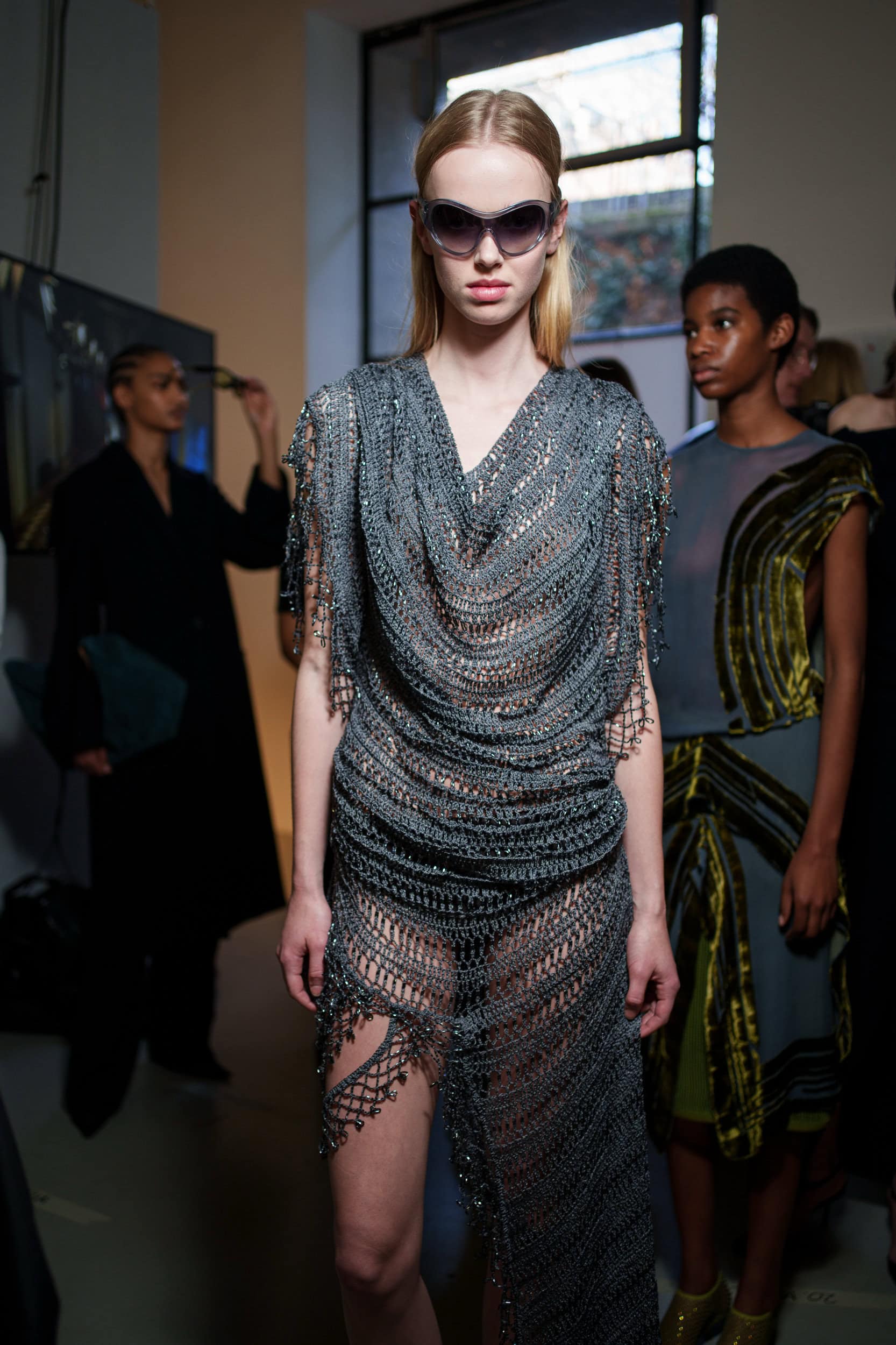 Christopher Esber Fall 2025 Fashion Show Backstage