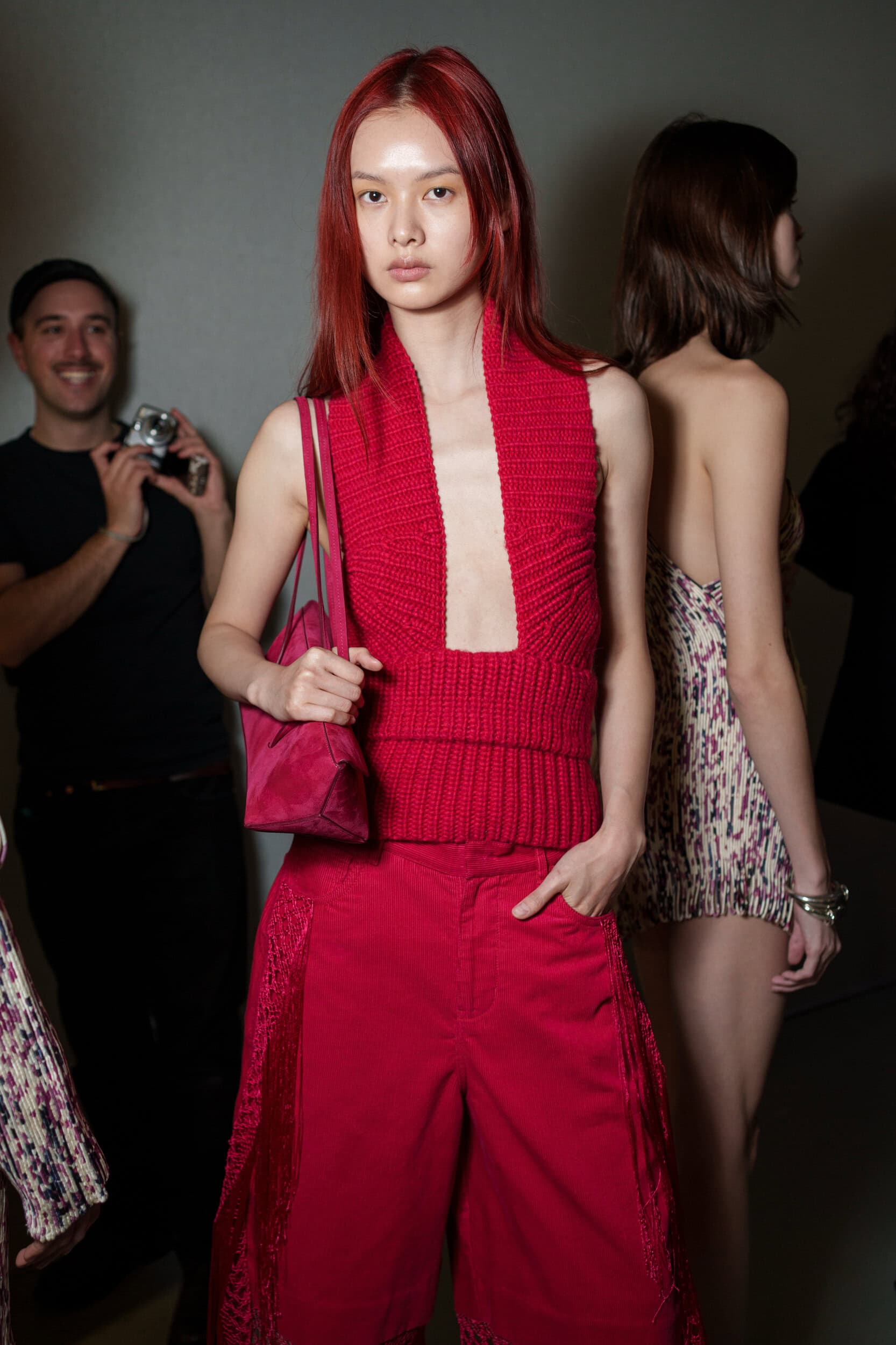 Christopher Esber Fall 2025 Fashion Show Backstage