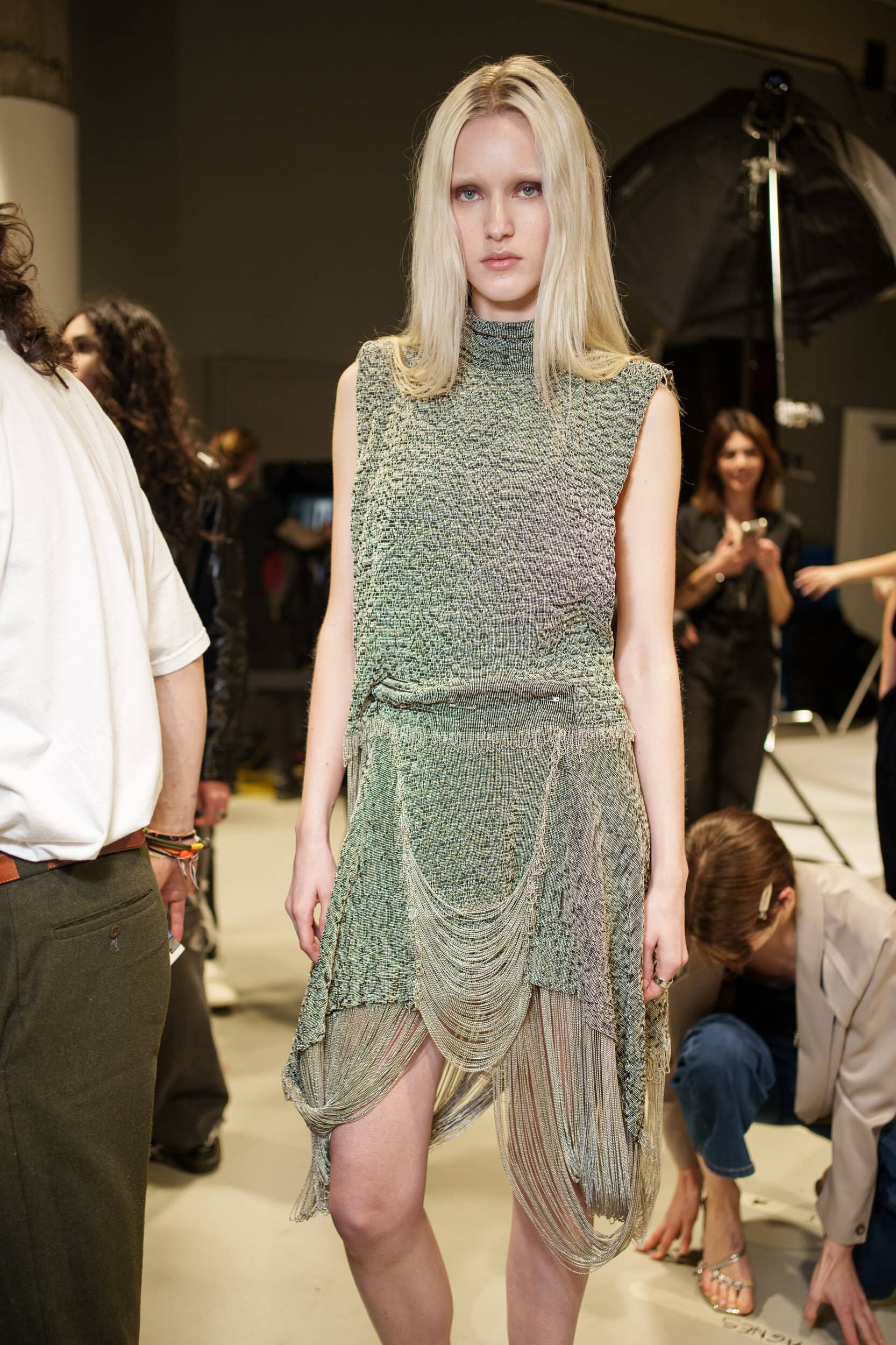 Christopher Esber Fall 2025 Fashion Show Backstage