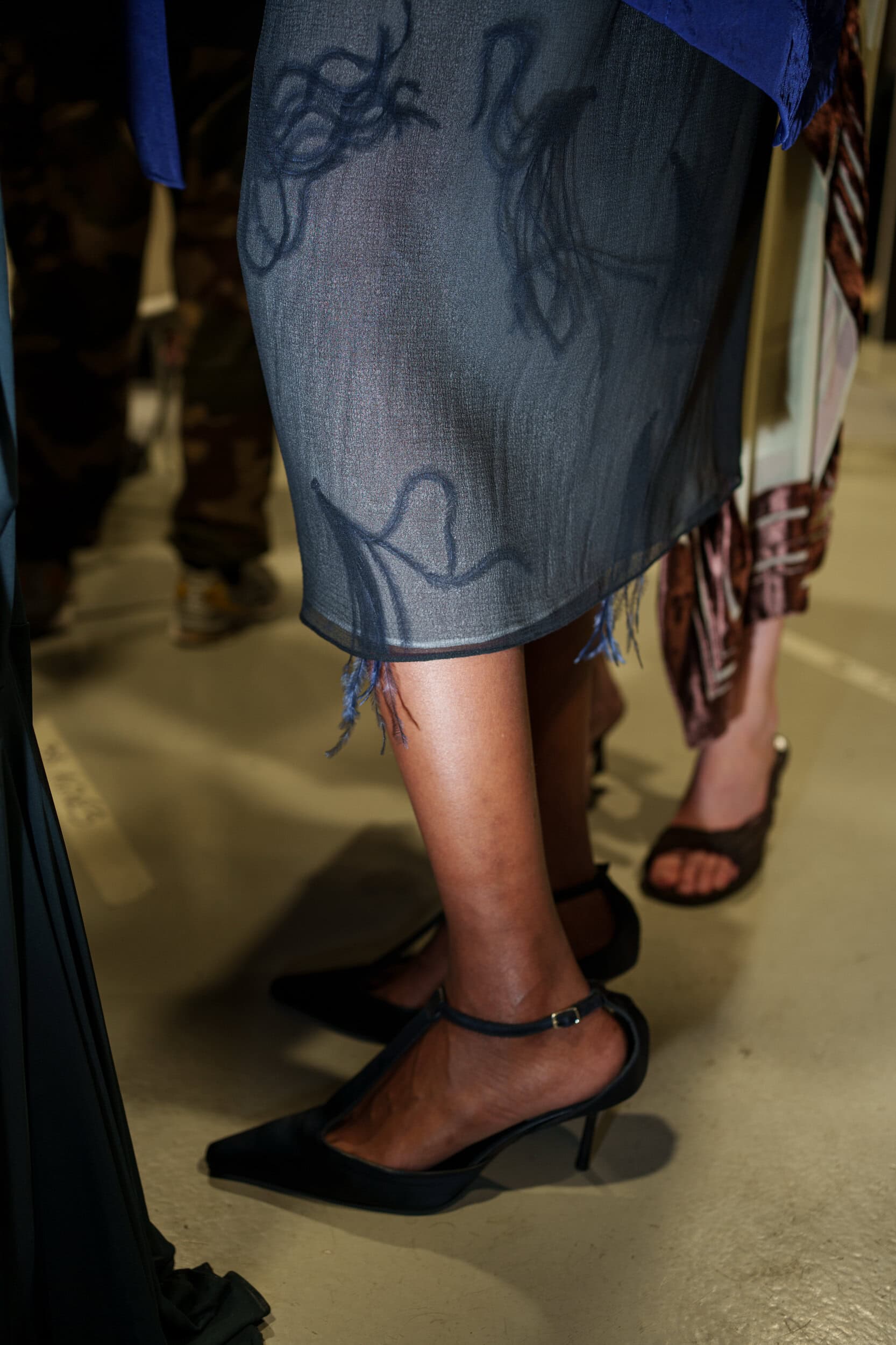 Christopher Esber Fall 2025 Fashion Show Backstage