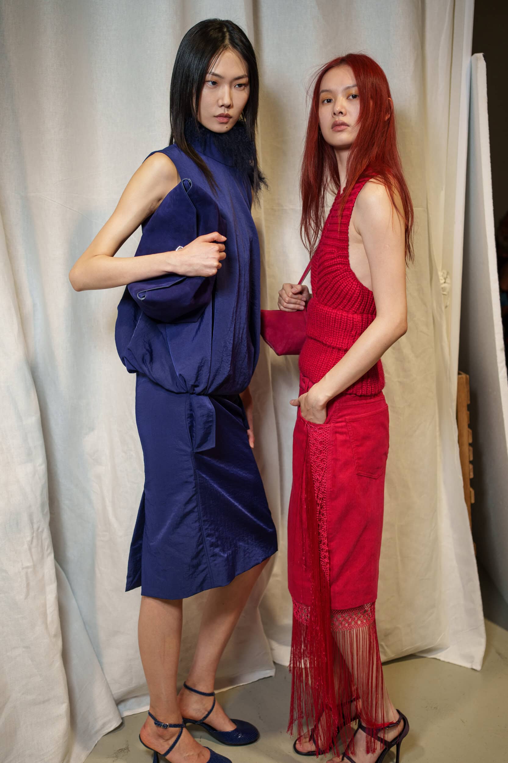 Christopher Esber Fall 2025 Fashion Show Backstage