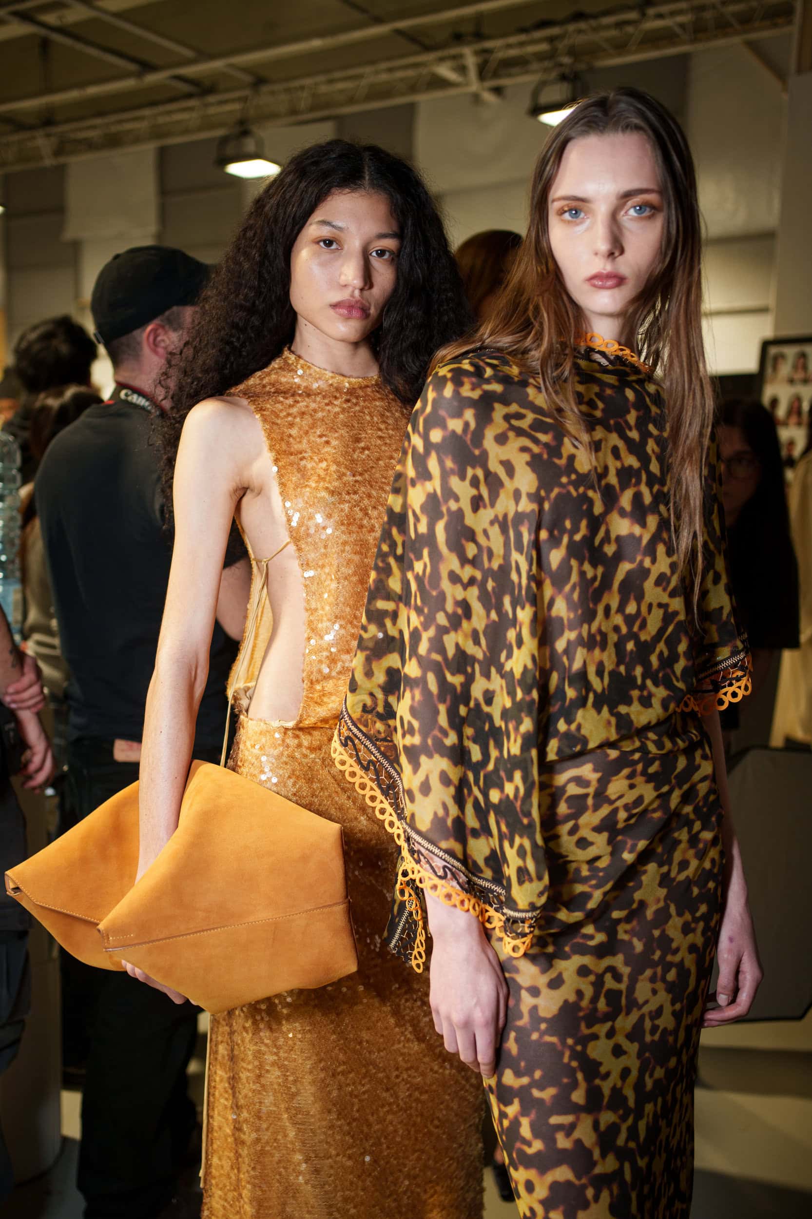 Christopher Esber Fall 2025 Fashion Show Backstage