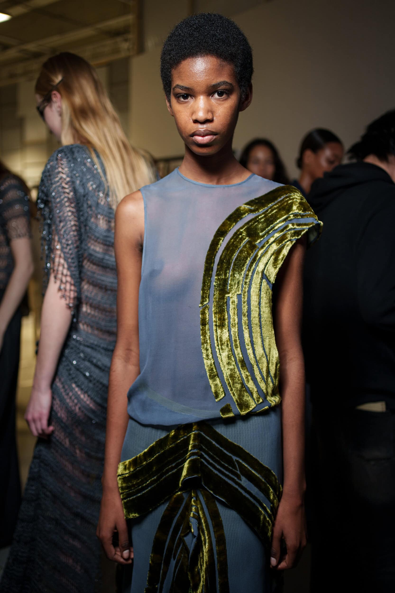 Christopher Esber Fall 2025 Fashion Show Backstage