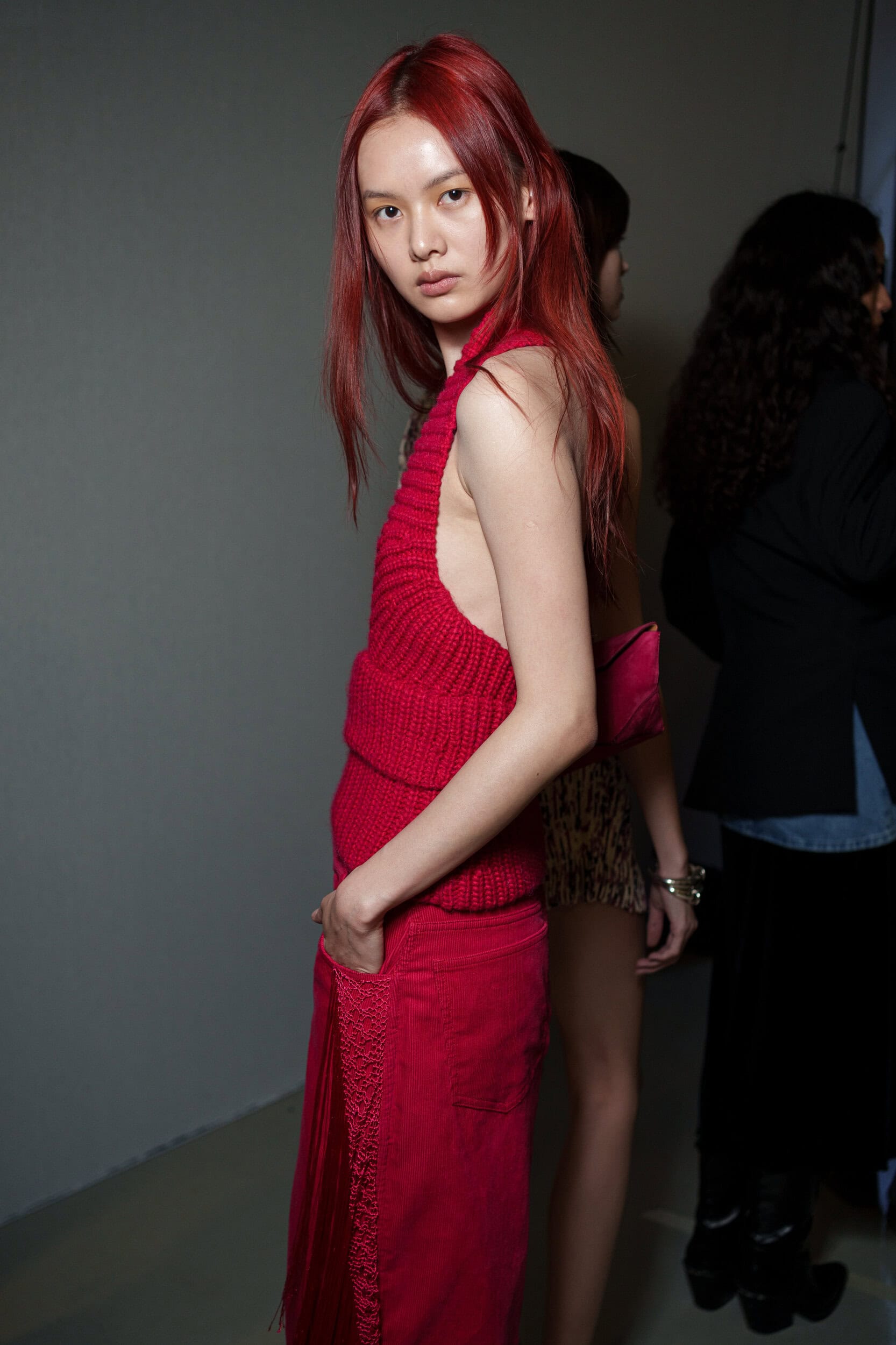 Christopher Esber Fall 2025 Fashion Show Backstage