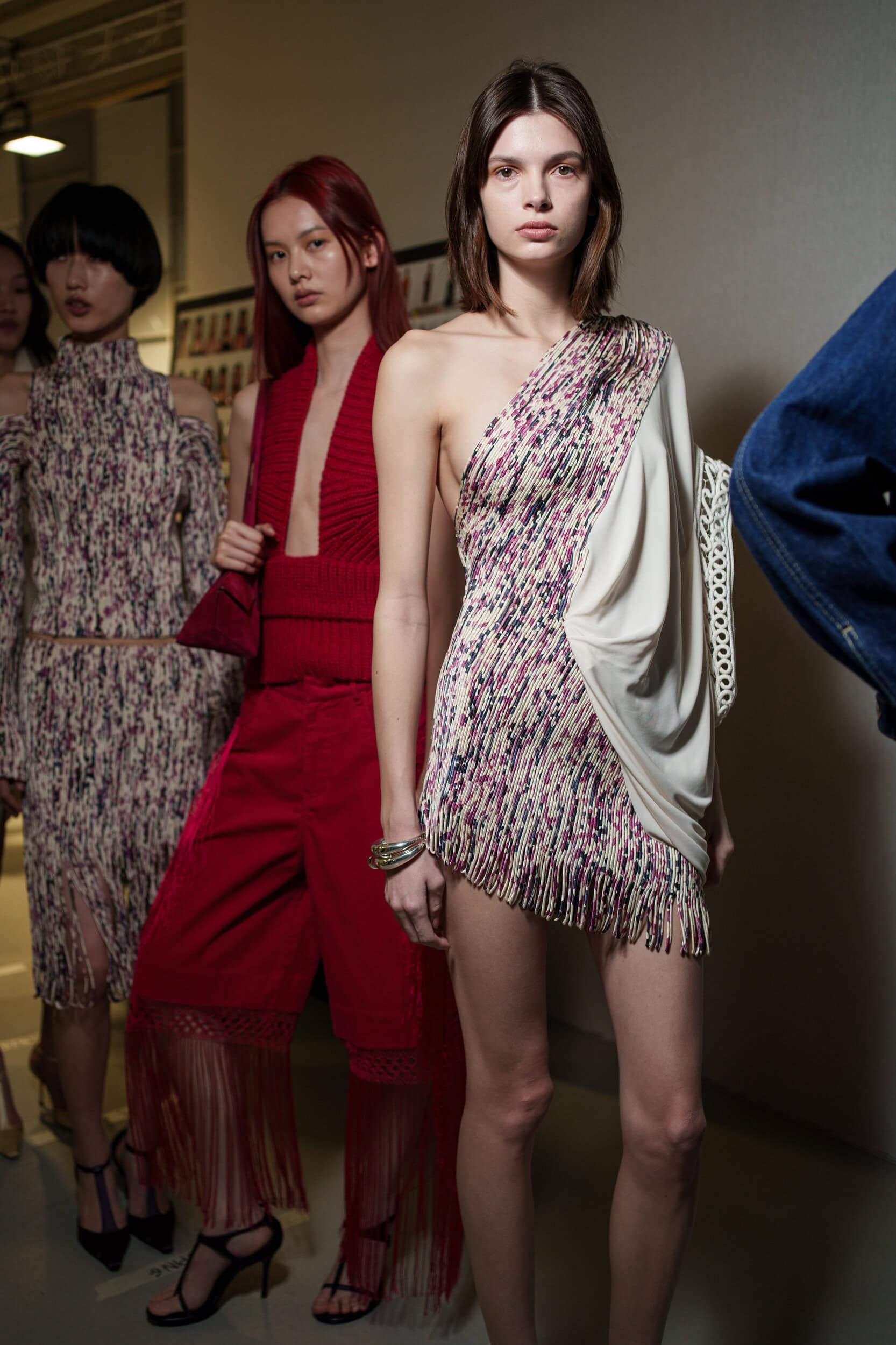 Christopher Esber Fall 2025 Fashion Show Backstage