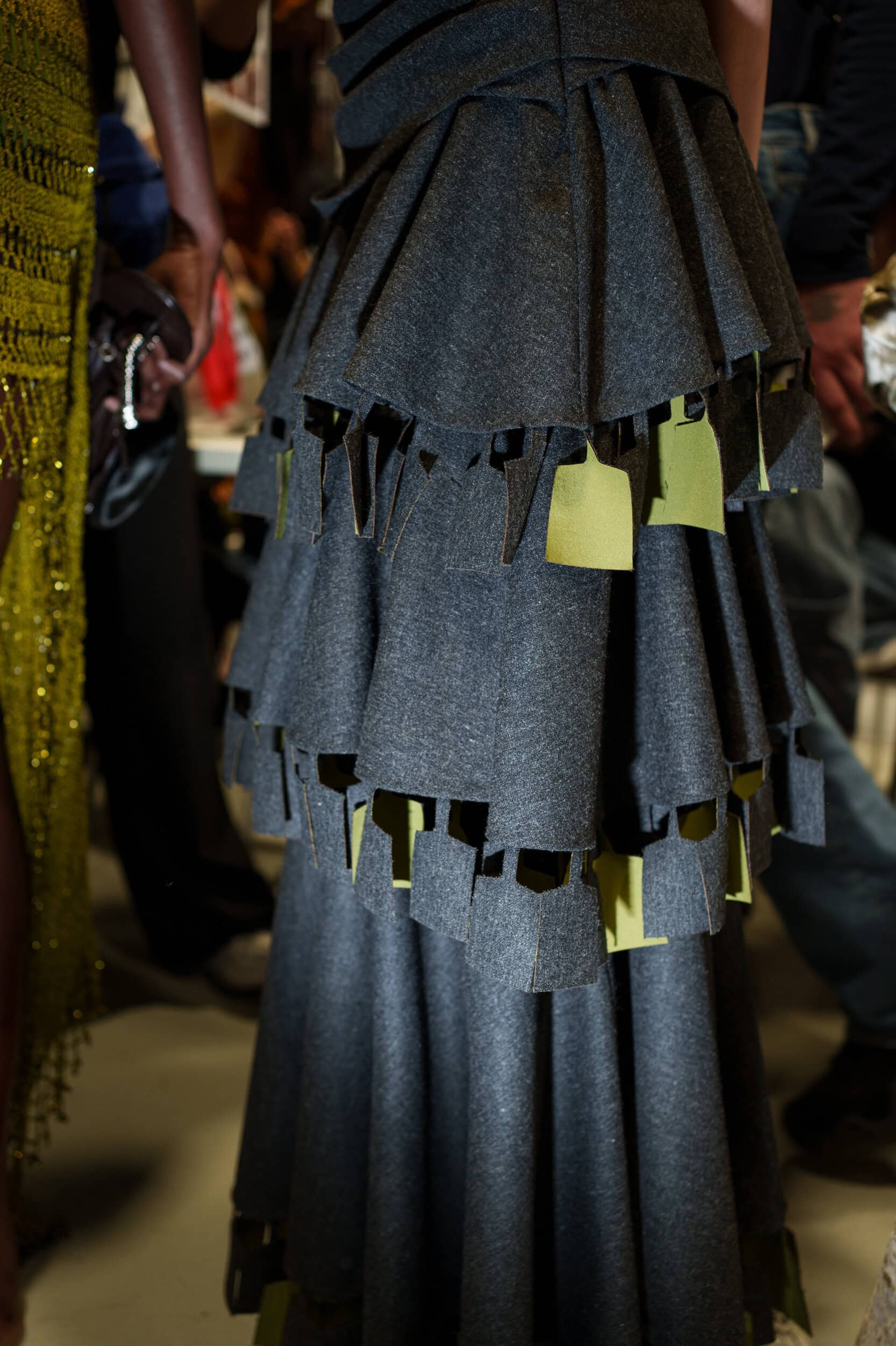 Christopher Esber Fall 2025 Fashion Show Backstage