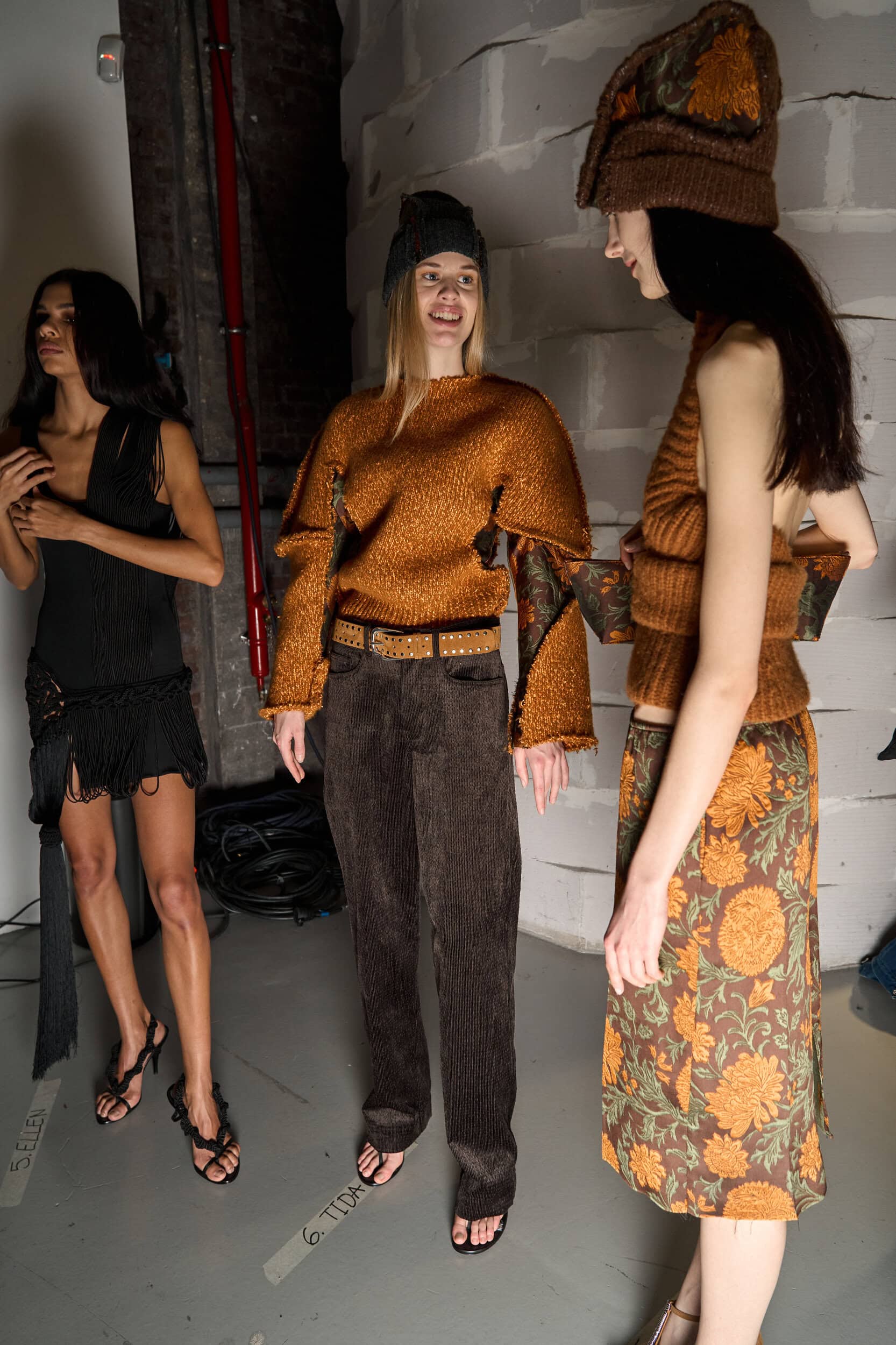 Christopher Esber Fall 2025 Fashion Show Backstage