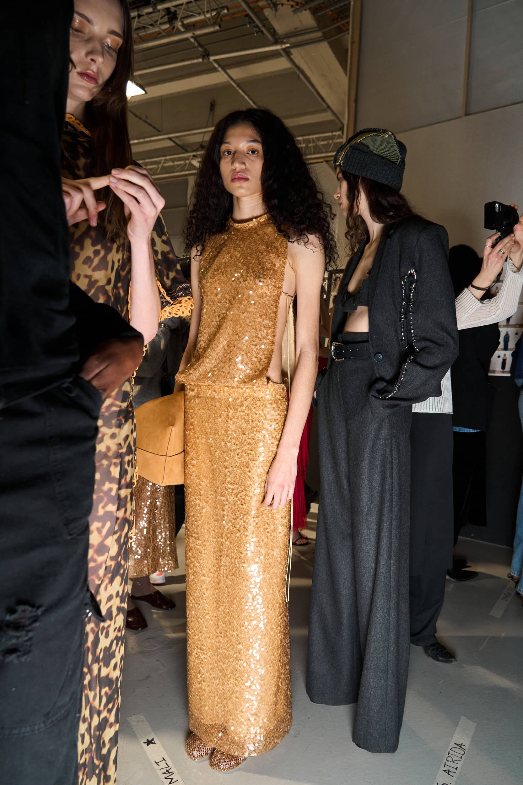 Christopher Esber Fall 2025 Fashion Show Backstage