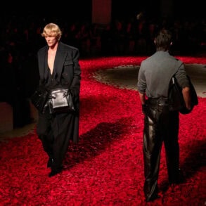 Ferragamo Fall 2025 Fashion Show Atmosphere