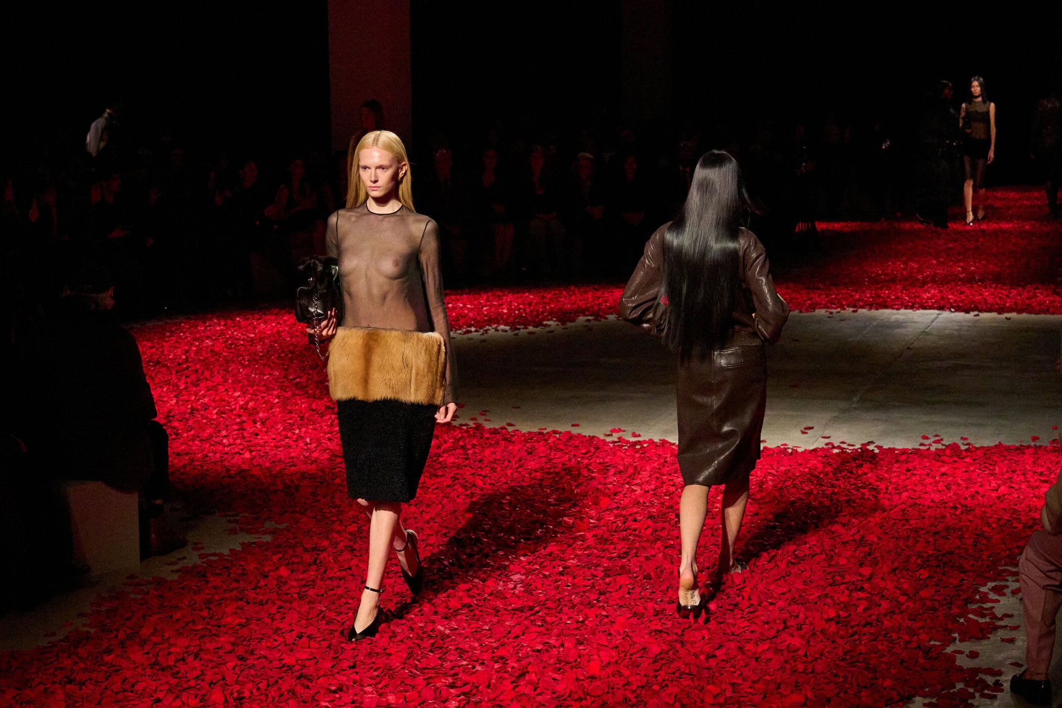 Ferragamo Fall 2025 Fashion Show Atmosphere