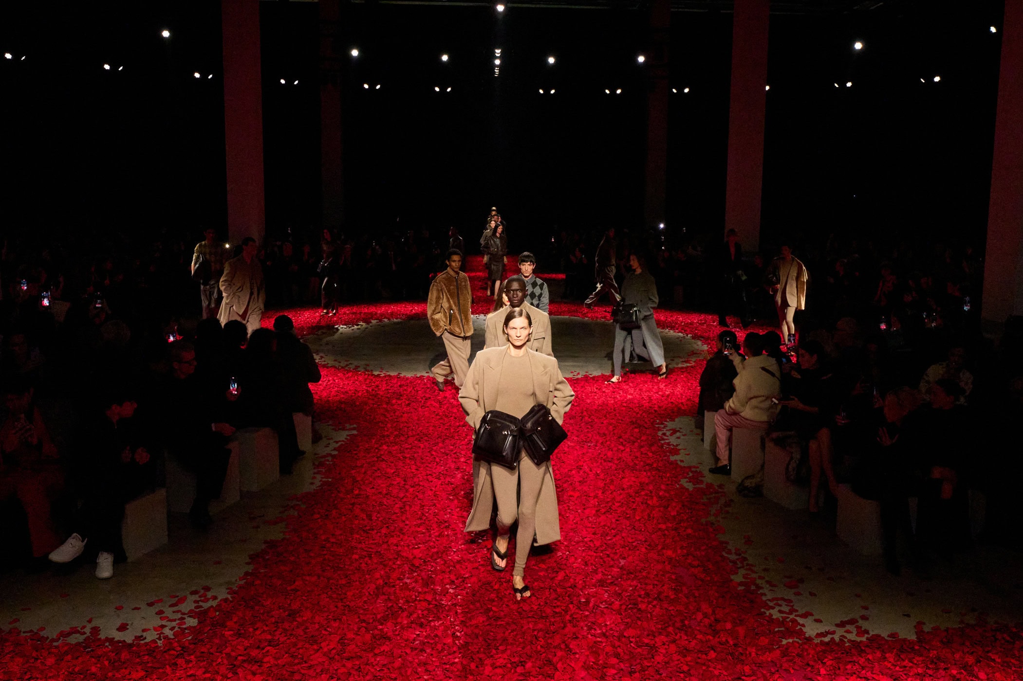 Ferragamo Fall 2025 Fashion Show Atmosphere