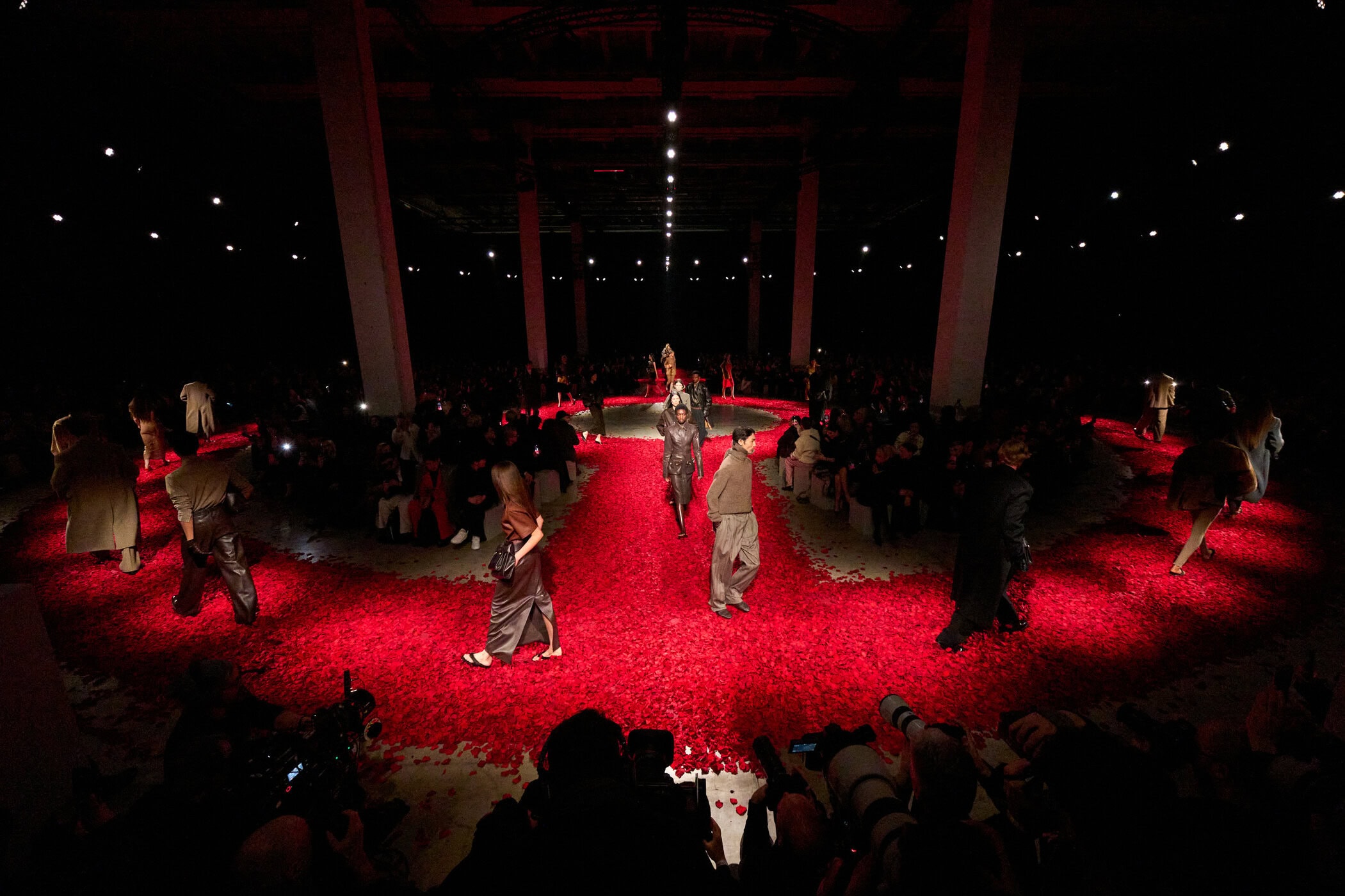 Ferragamo Fall 2025 Fashion Show Atmosphere