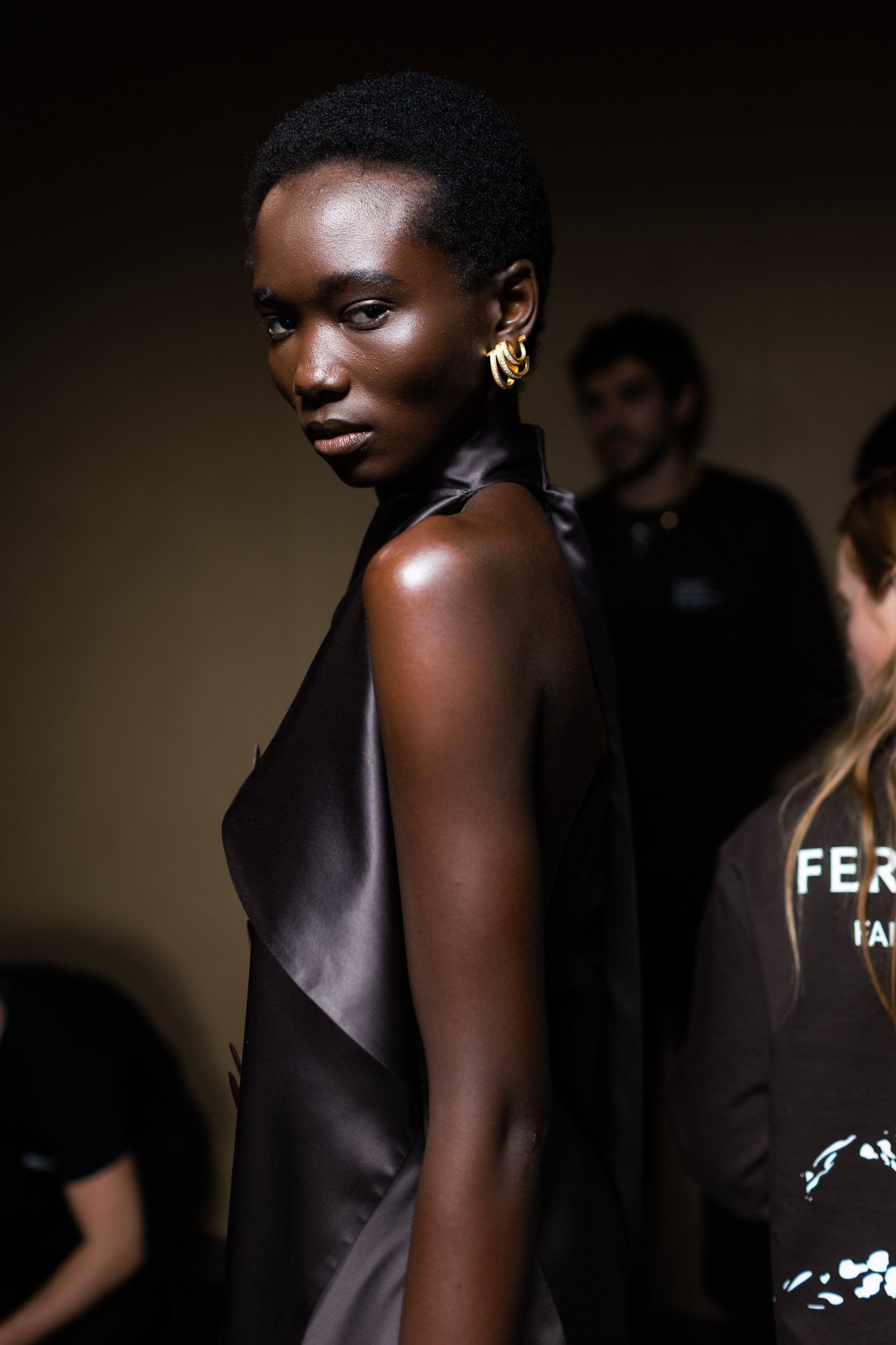 Ferragamo Fall 2025 Fashion Show Backstage