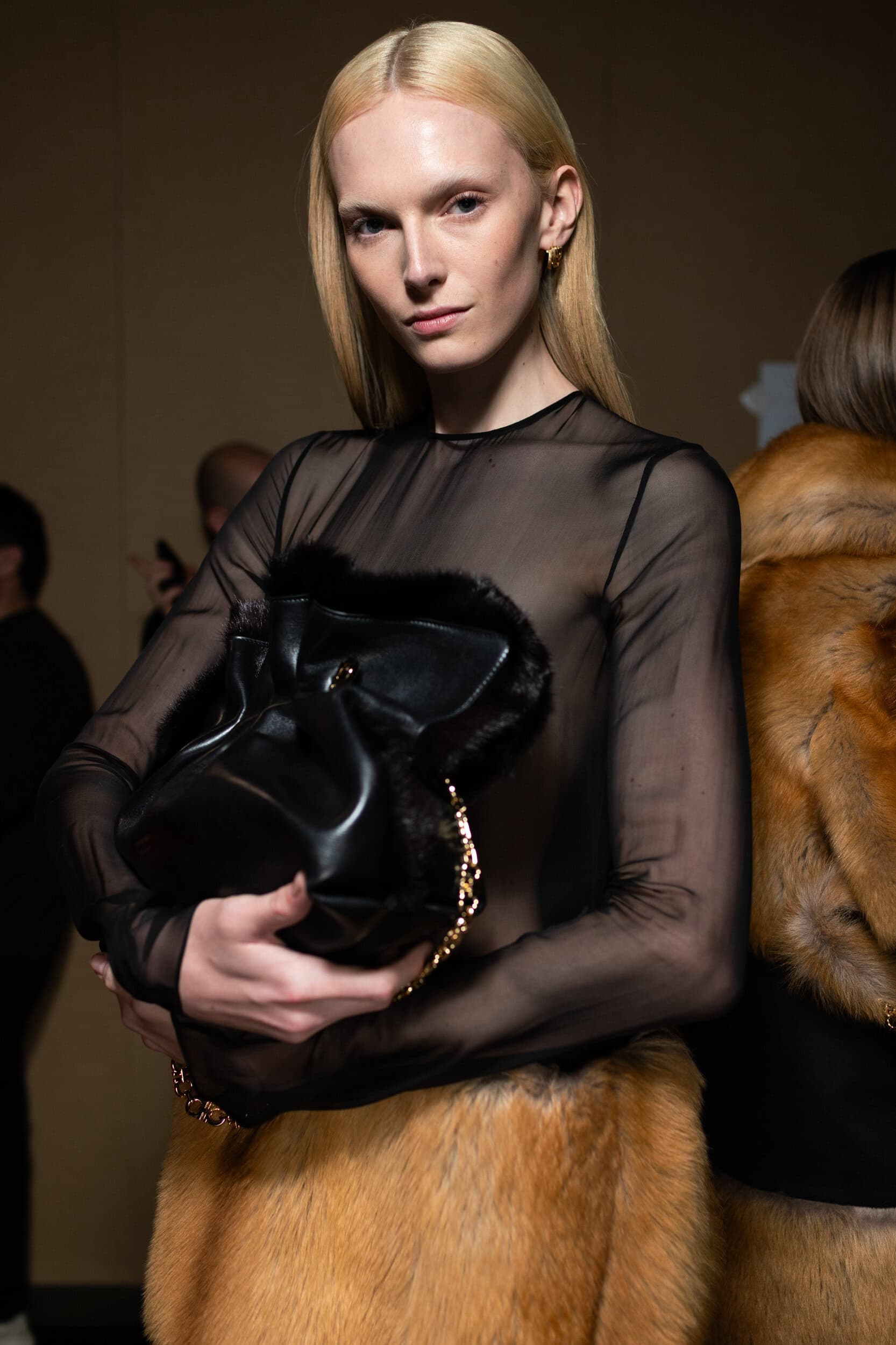 Ferragamo Fall 2025 Fashion Show Backstage