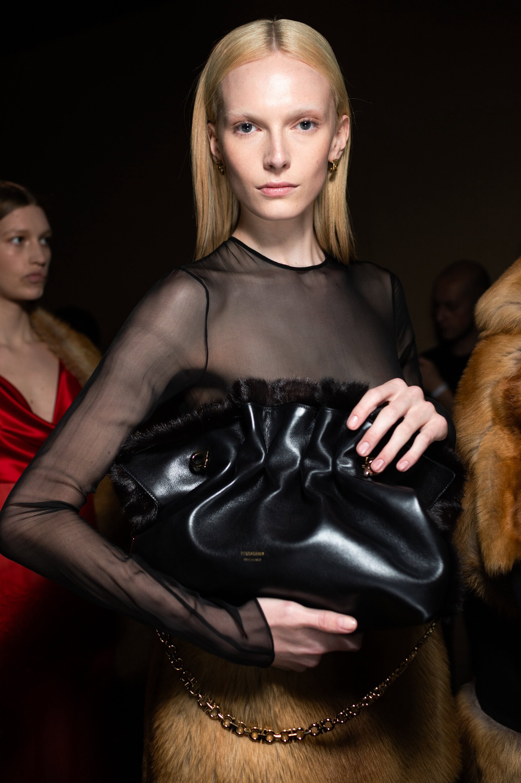 Ferragamo Fall 2025 Fashion Show Backstage