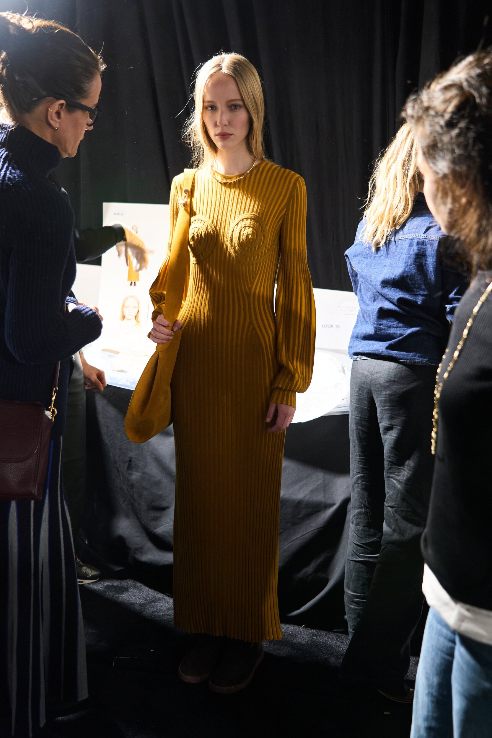 Gabriela Hearst Fall 2025 Fashion Show Backstage