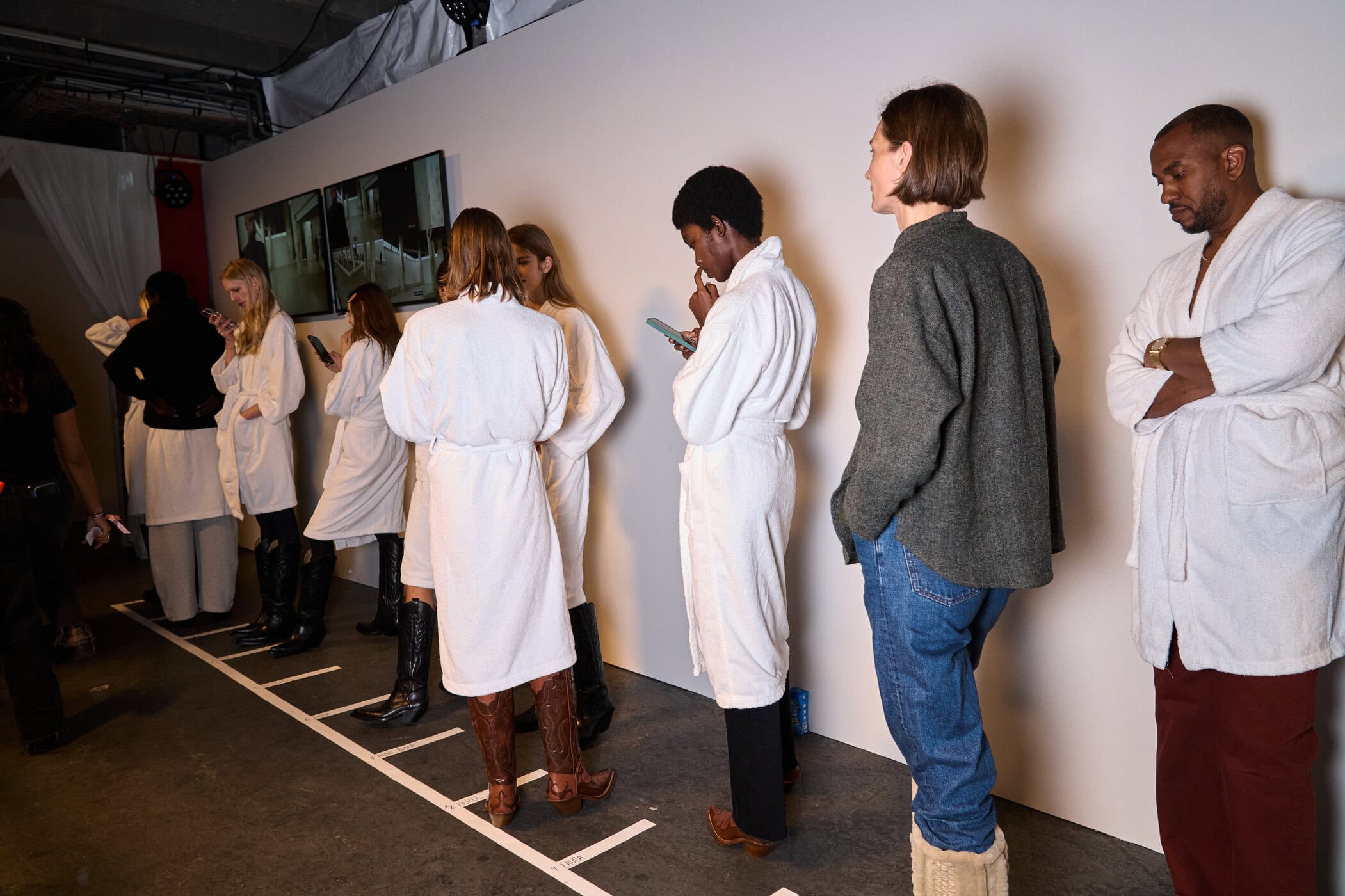 Gabriela Hearst Fall 2025 Fashion Show Backstage