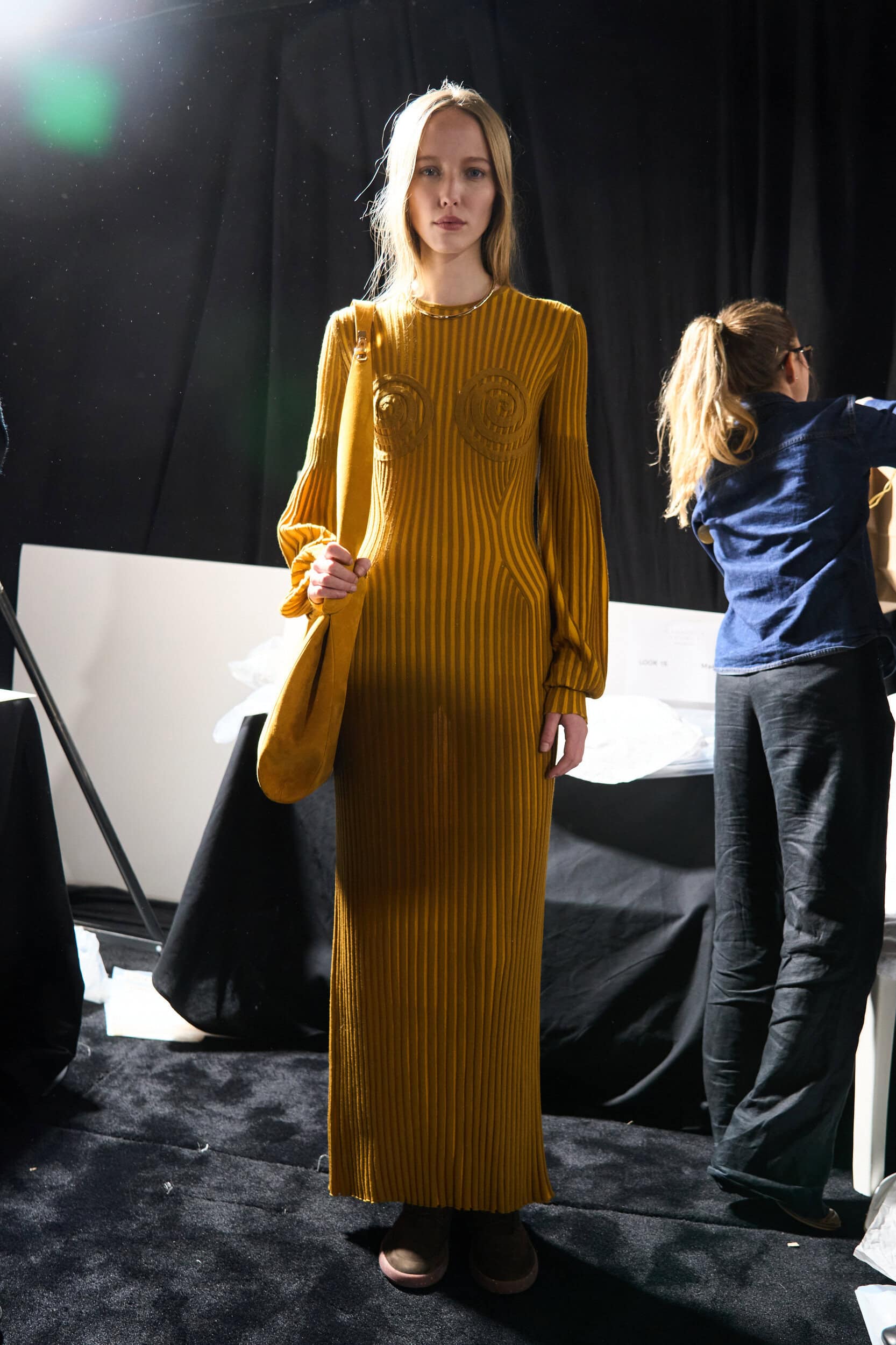 Gabriela Hearst Fall 2025 Fashion Show Backstage