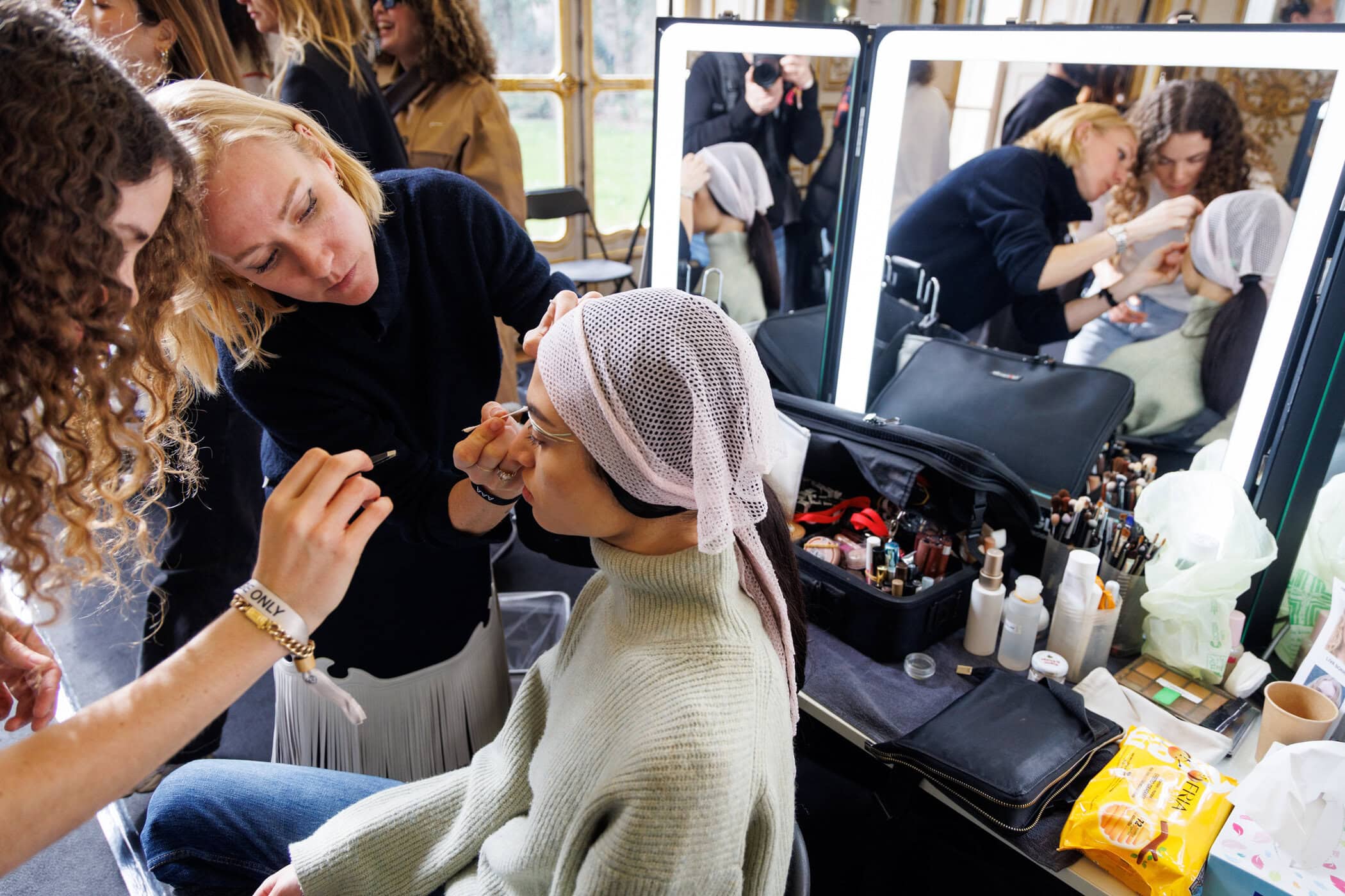 Ganni Fall 2025 Fashion Show Backstage