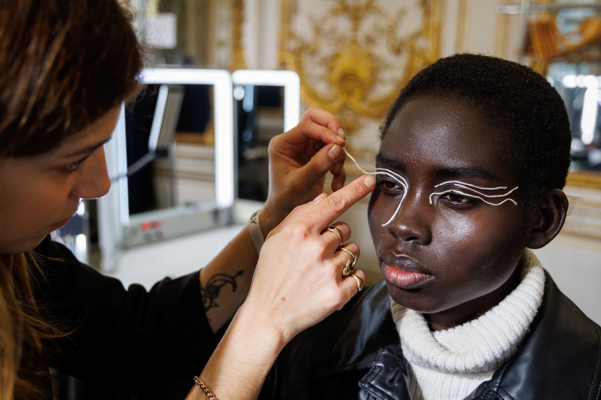 Ganni Fall 2025 Fashion Show Backstage