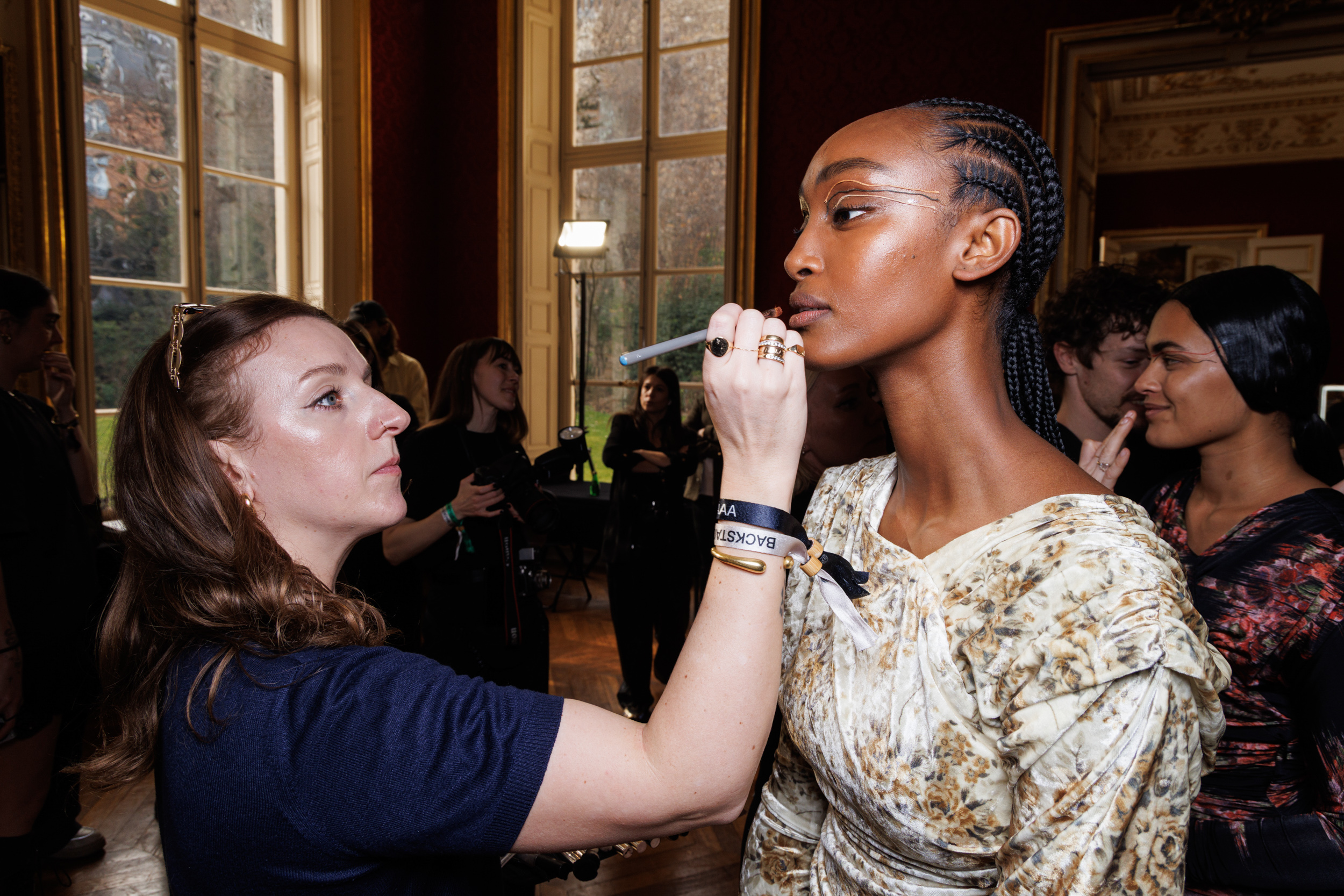 Ganni Fall 2025 Fashion Show Backstage