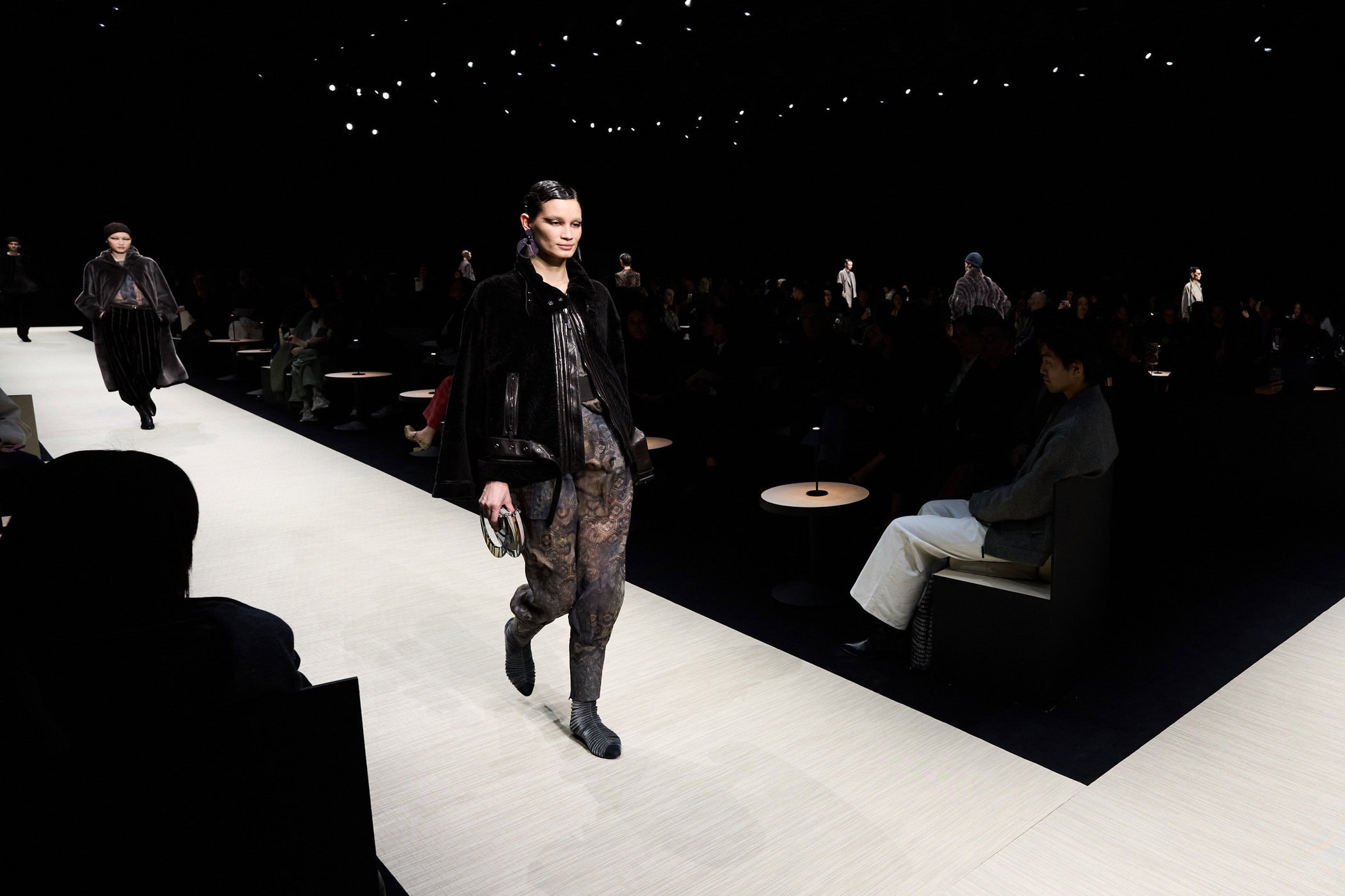 Giorgio Armani Fall 2025 Fashion Show Atmosphere