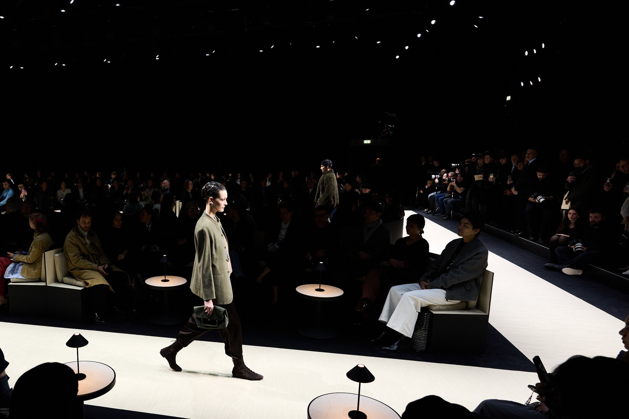 Giorgio Armani Fall 2025 Fashion Show Atmosphere