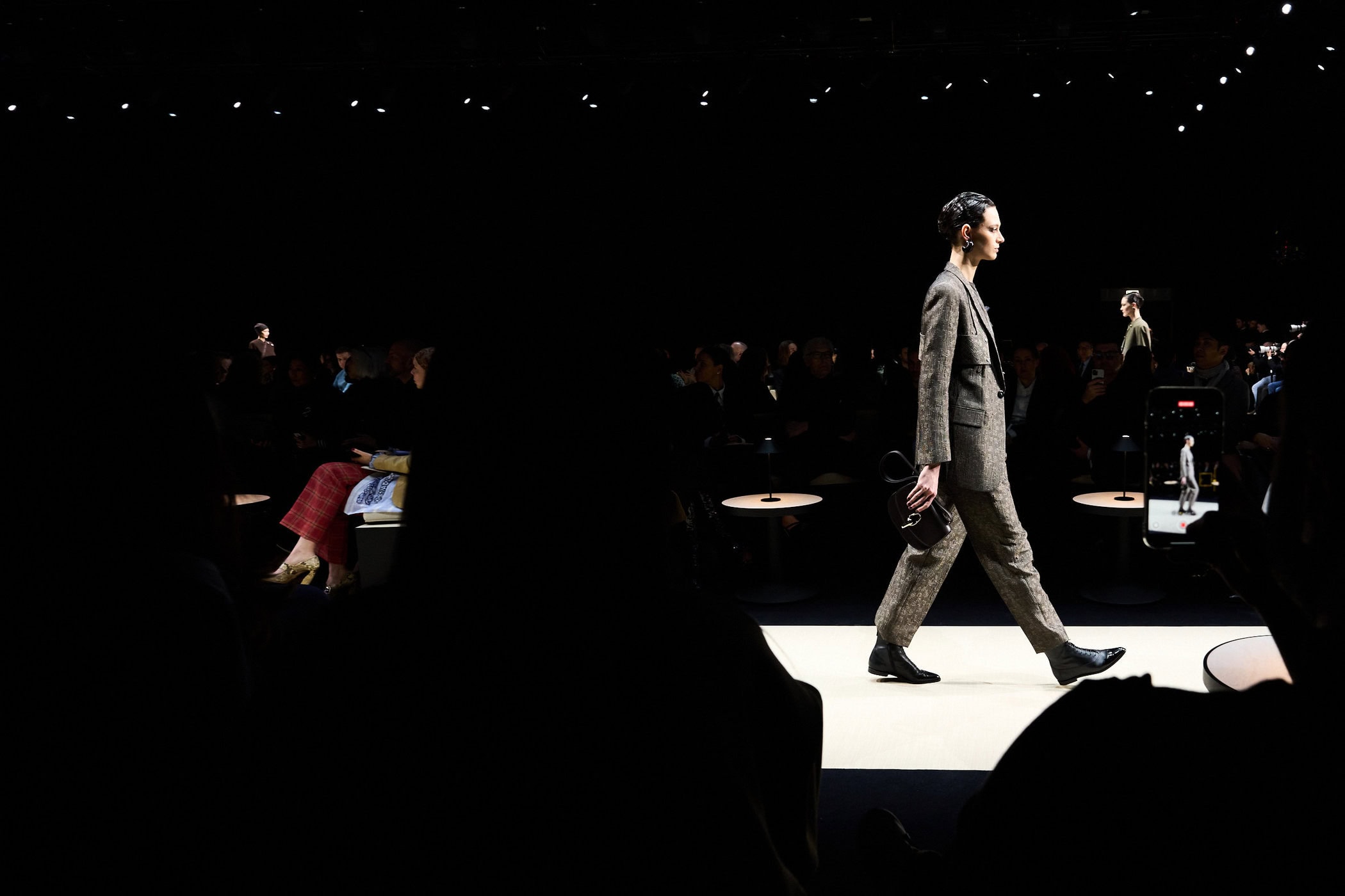 Giorgio Armani Fall 2025 Fashion Show Atmosphere