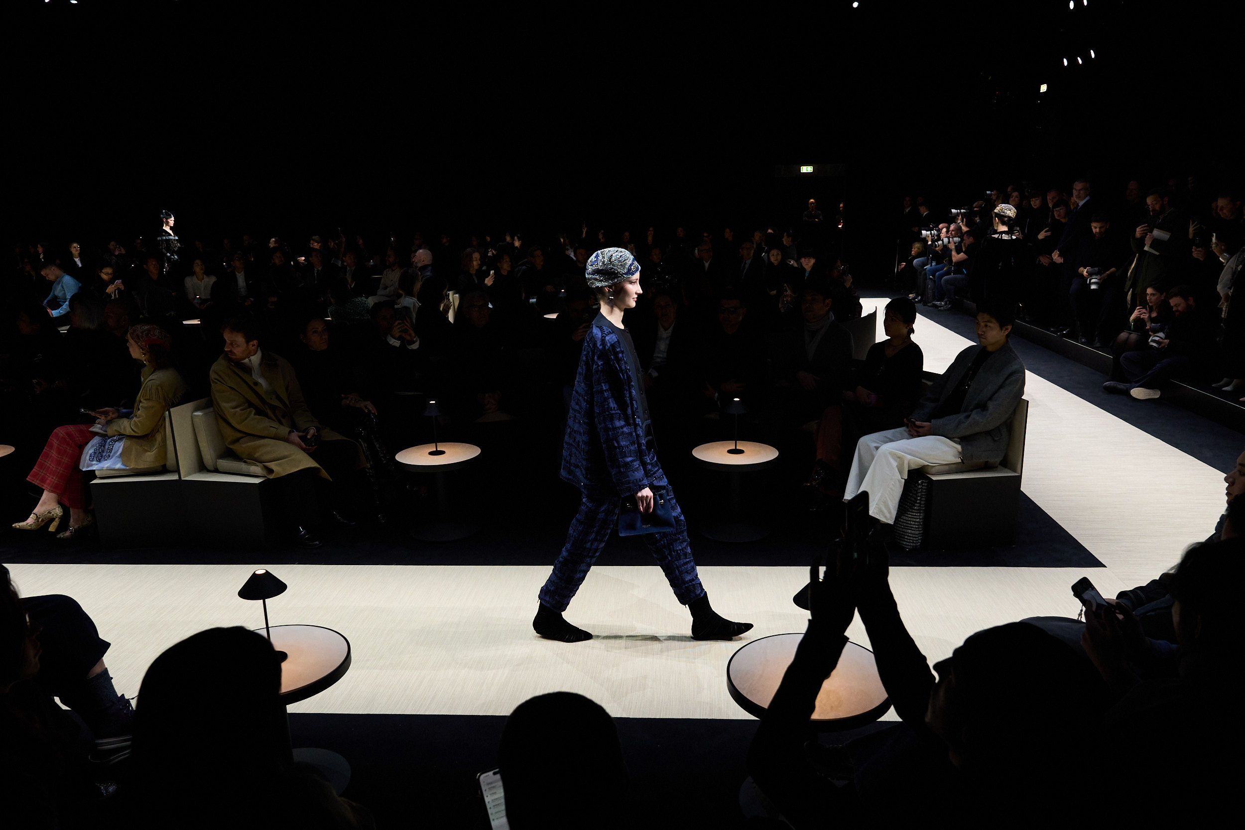 Giorgio Armani Fall 2025 Fashion Show Atmosphere