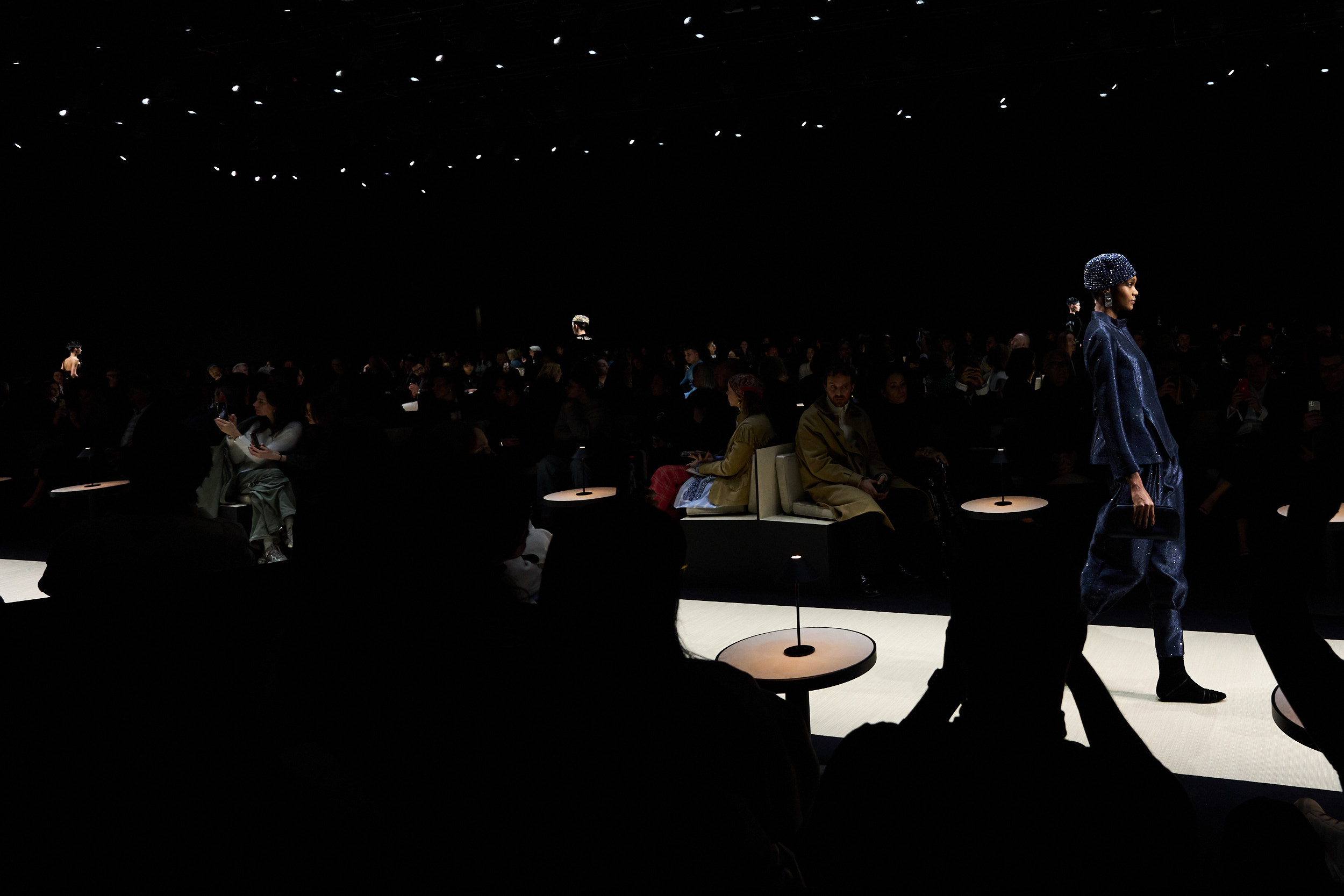 Giorgio Armani Fall 2025 Fashion Show Atmosphere