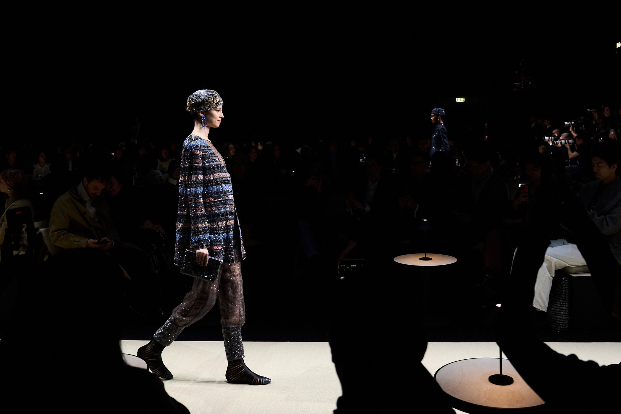 Giorgio Armani Fall 2025 Fashion Show Atmosphere