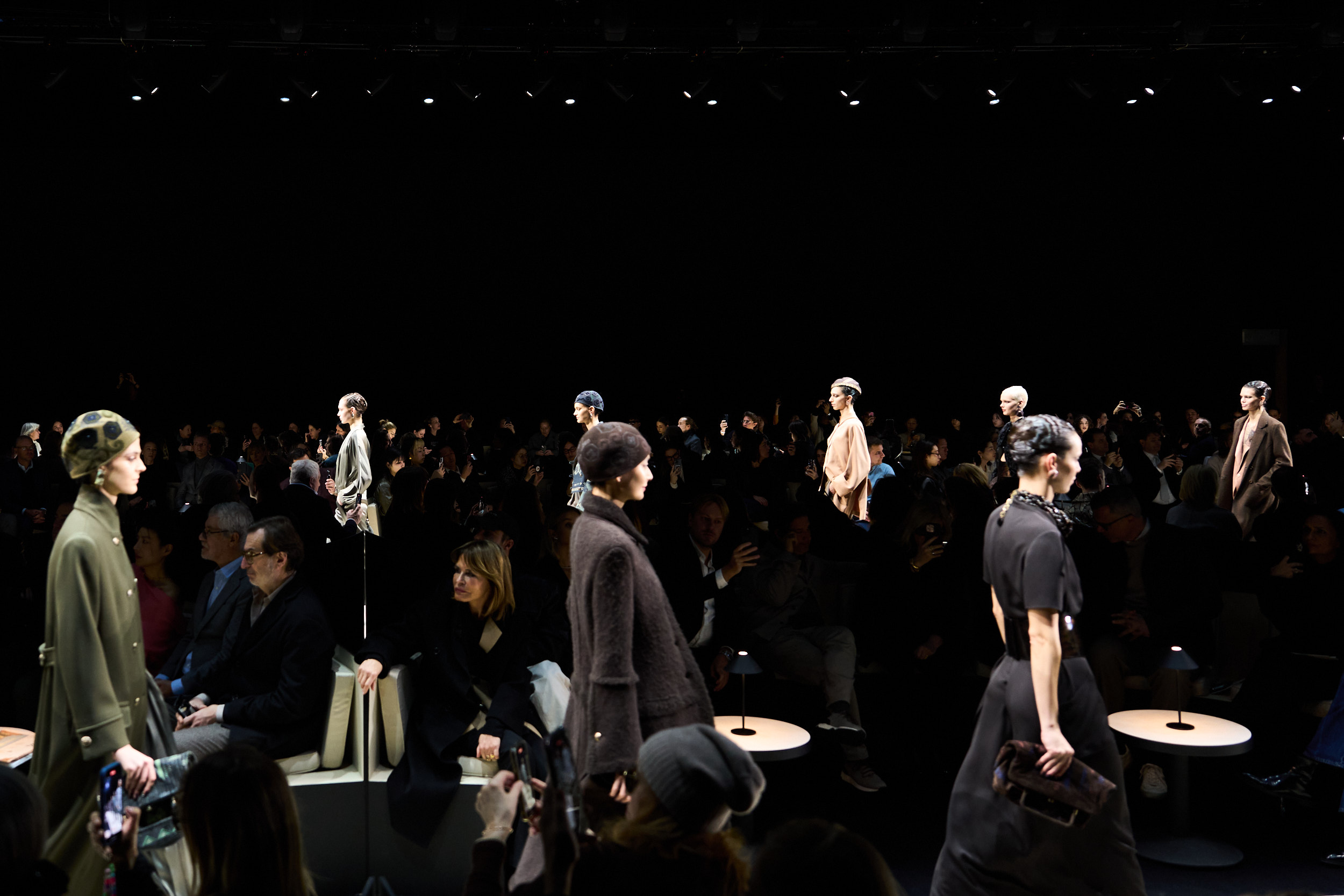 Giorgio Armani Fall 2025 Fashion Show Atmosphere