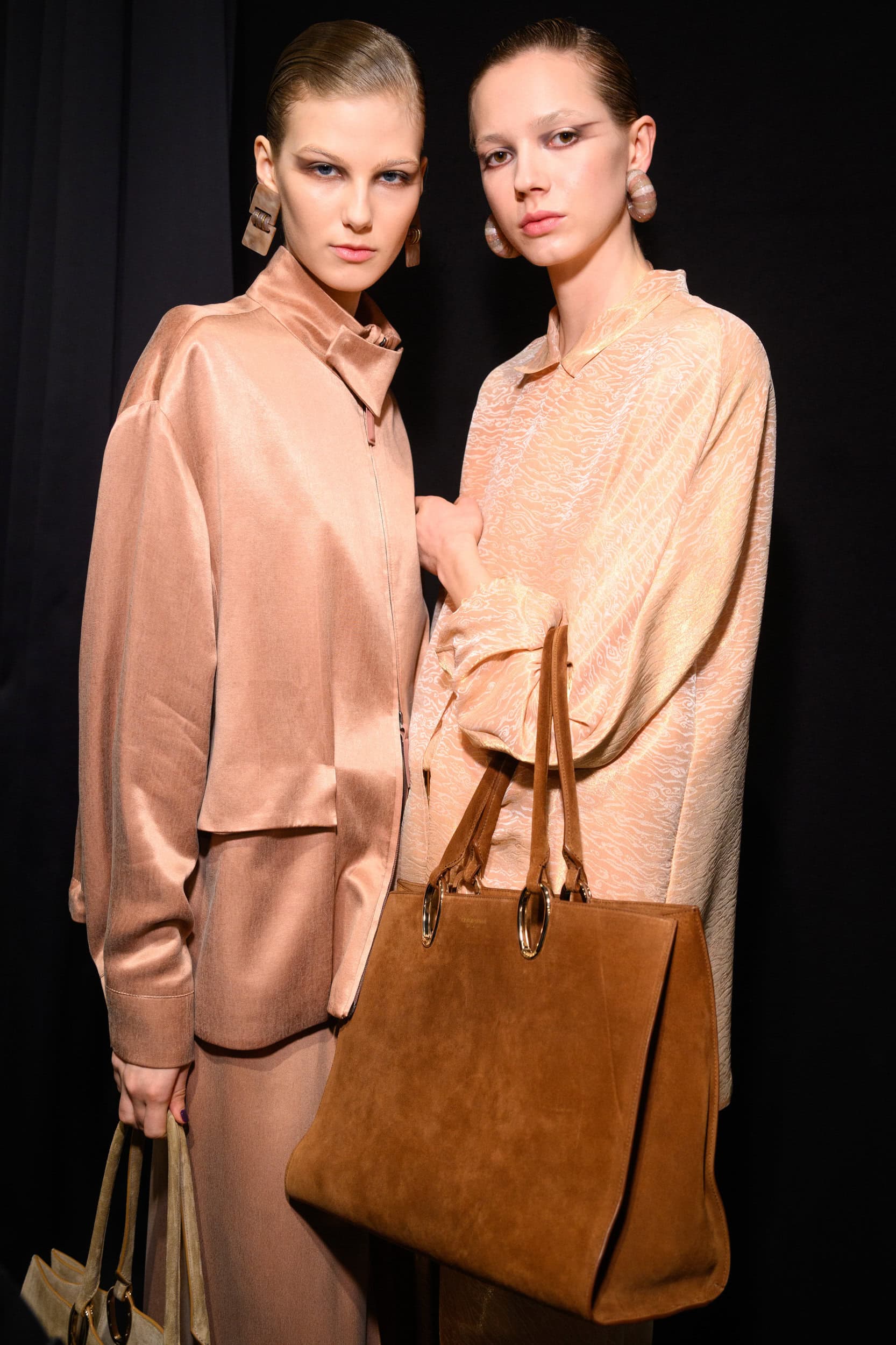 Giorgio Armani Fall 2025 Fashion Show Backstage