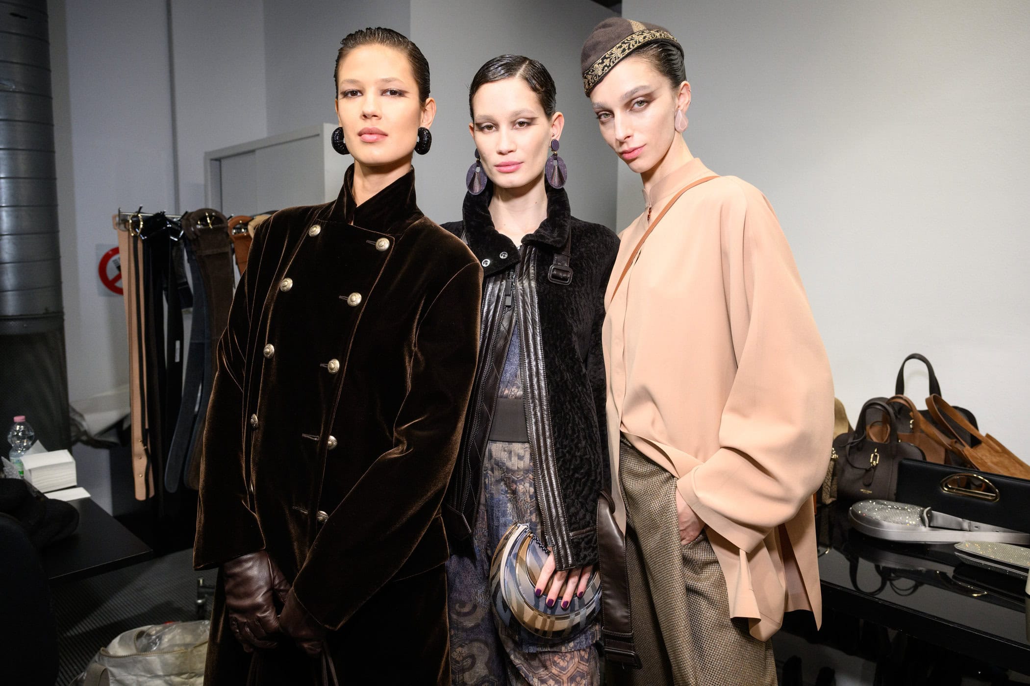 Giorgio Armani Fall 2025 Fashion Show Backstage