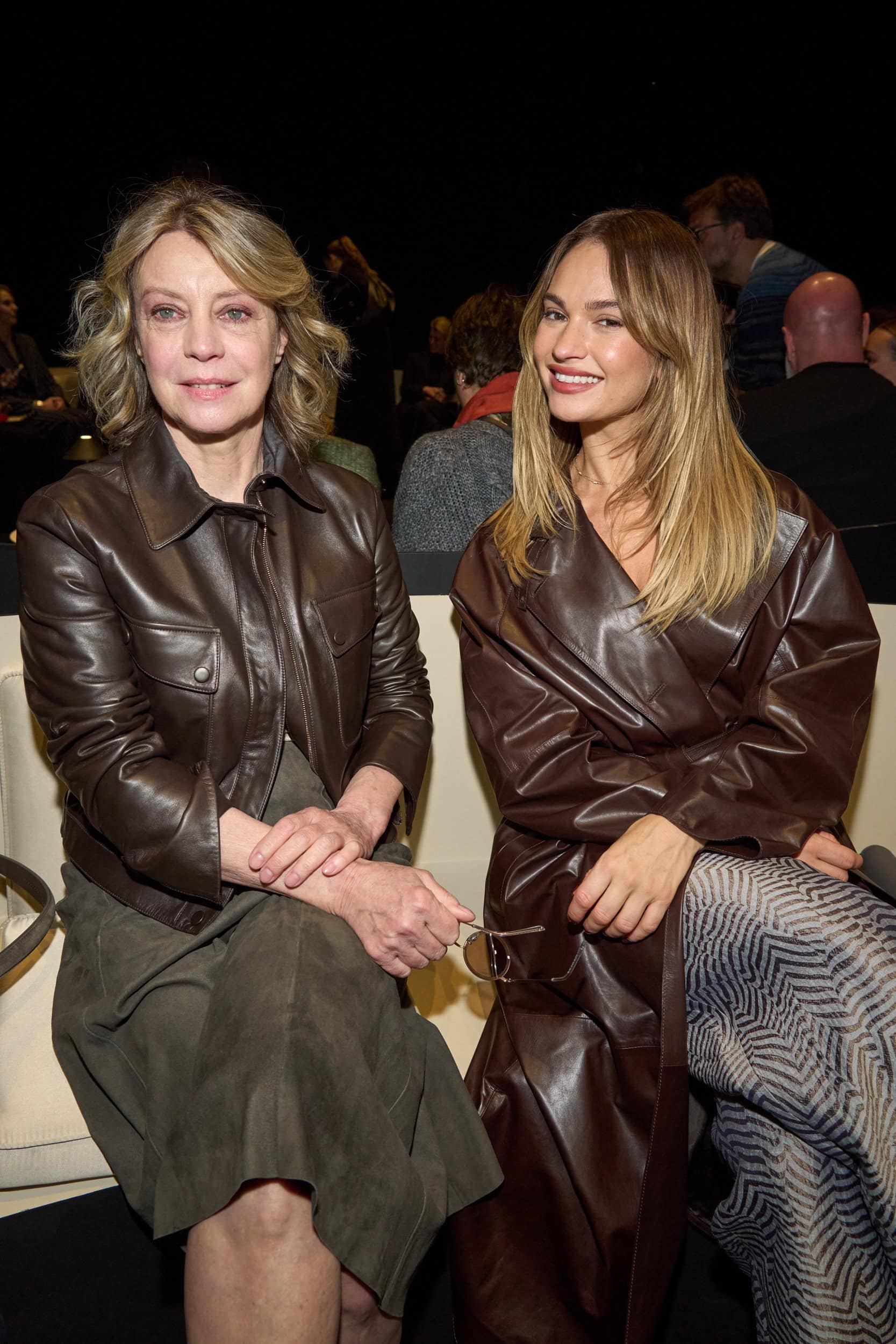 Giorgio Armani Fall 2025 Fashion Show Front Row