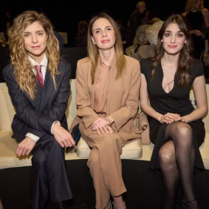 Giorgio Armani Fall 2025 Fashion Show Front Row