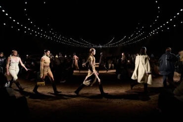 Hermes Fall 2025 Fashion Show Atmosphere
