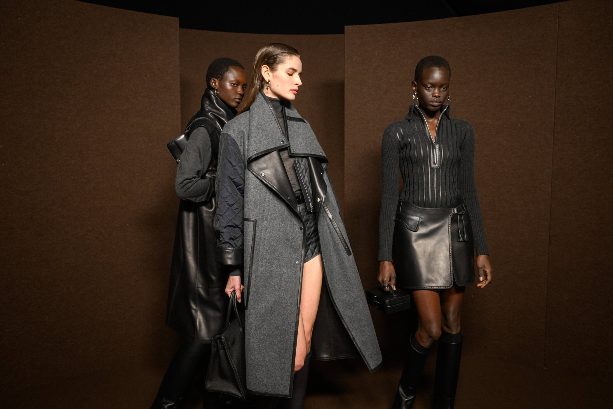 Hermes Fall 2025 Fashion Show Backstage