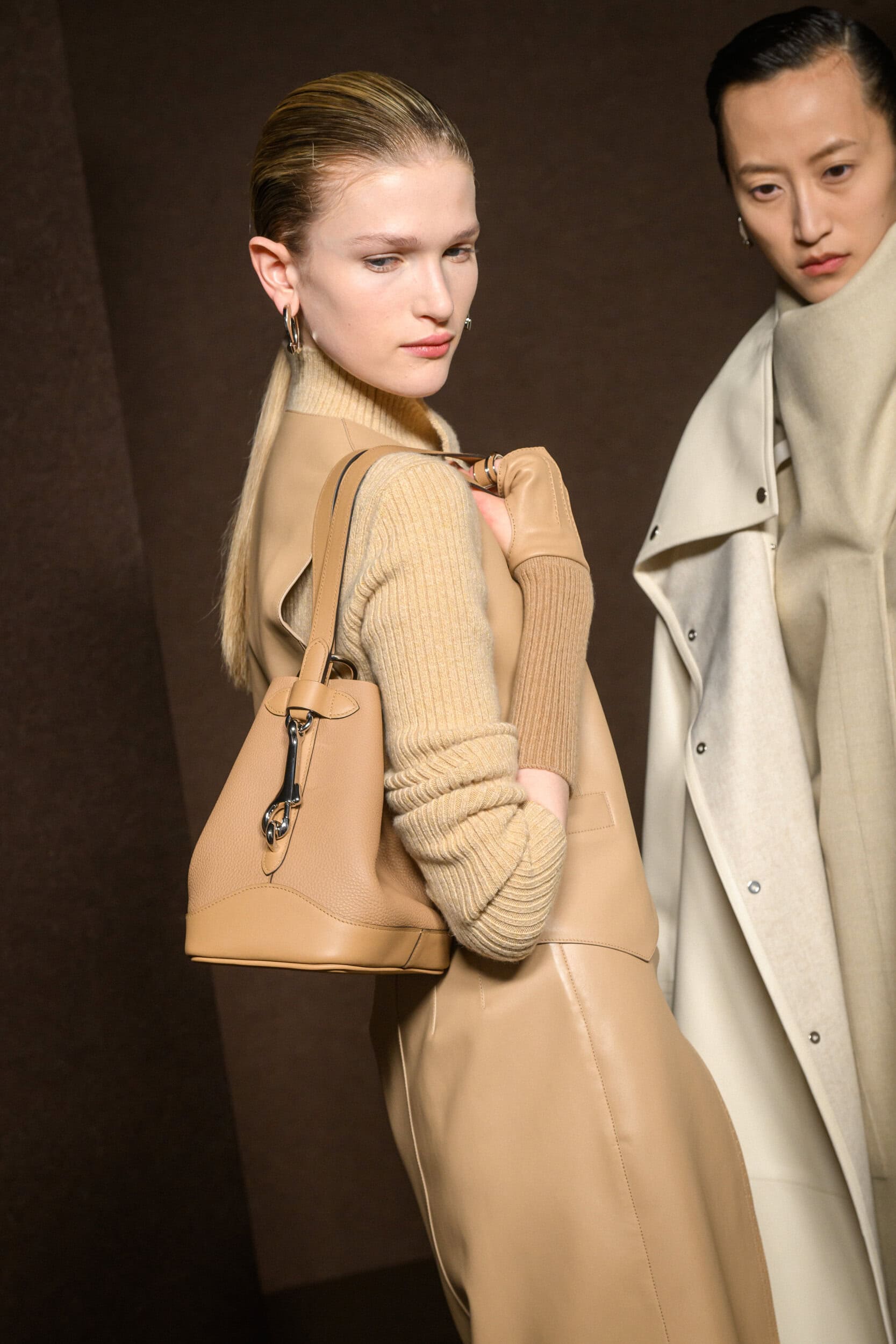 Hermes Fall 2025 Fashion Show Backstage